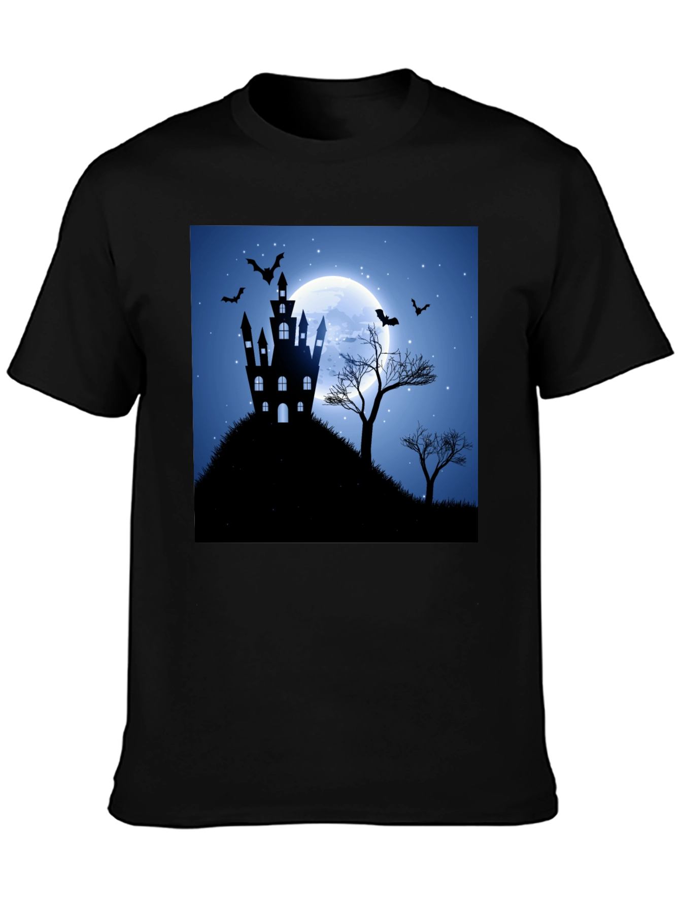 Spooky Halloween Castle T-Shirt