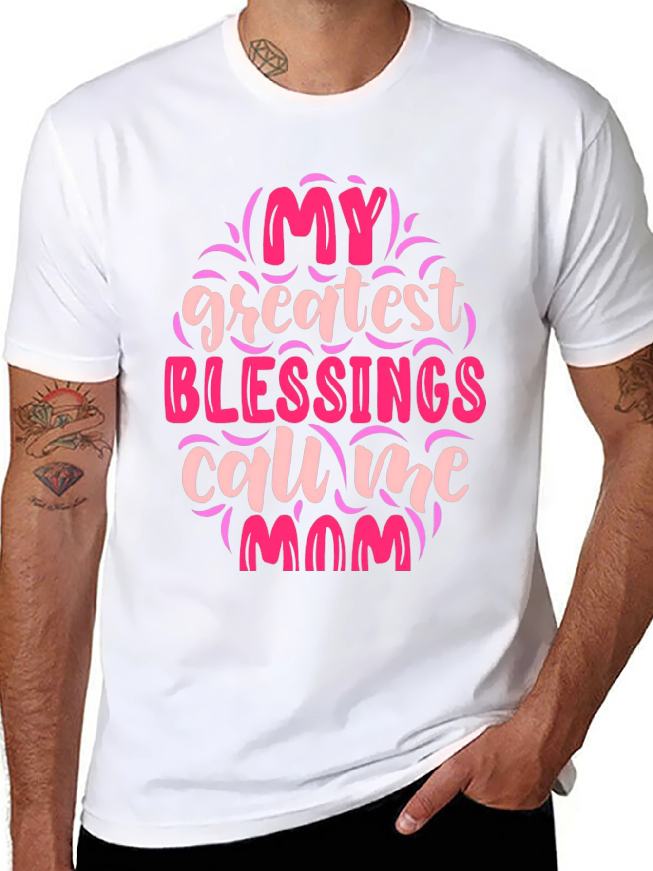 My Greatest Blessings Call Me Mom T-Shirt