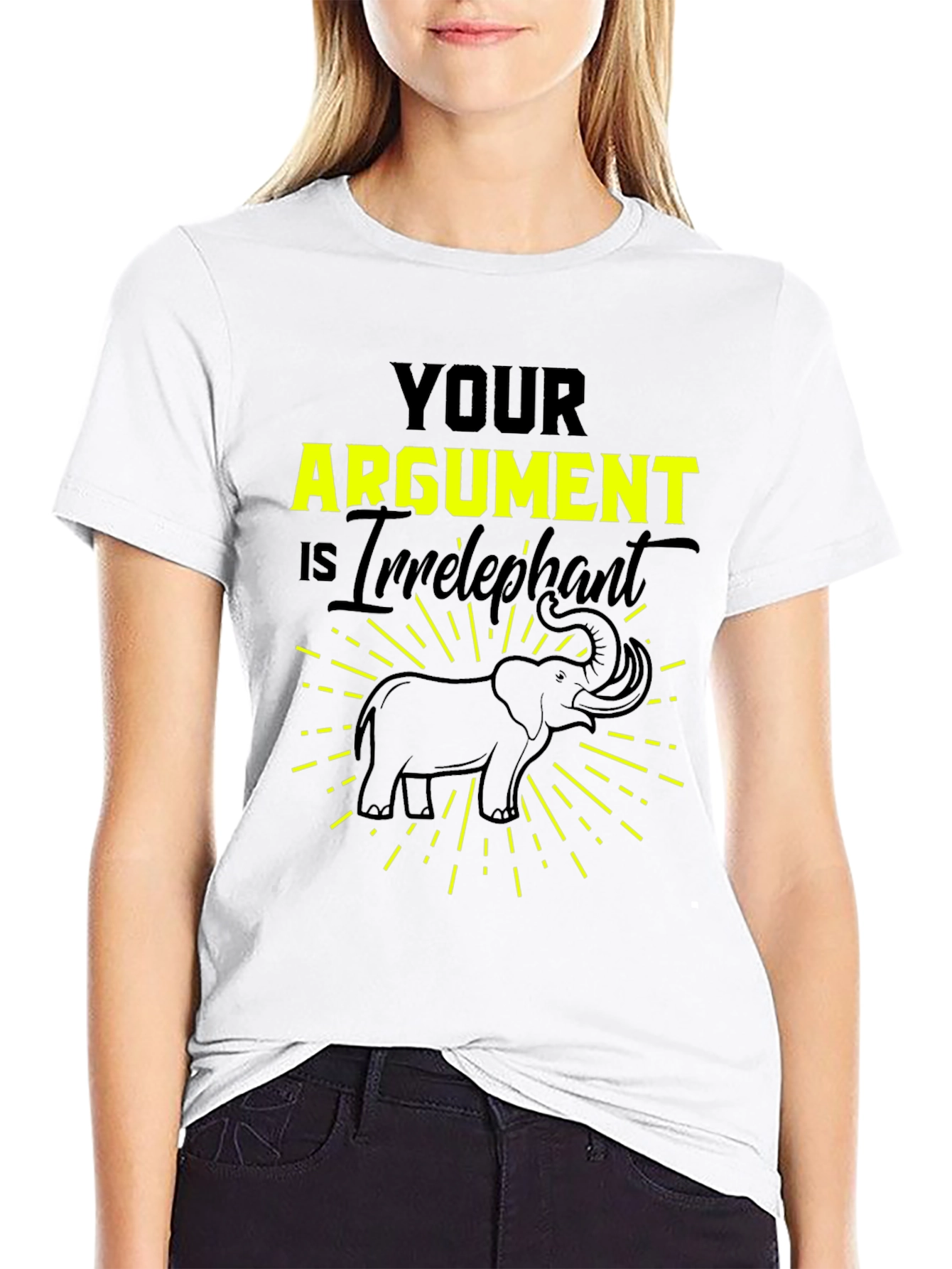 Irrelephant T-Shirt - Funny Argument Tee