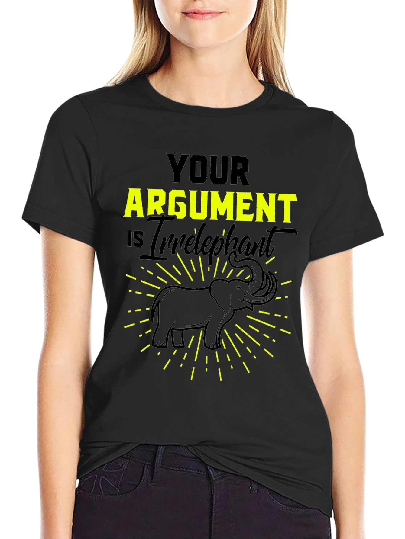Irrelephant T-Shirt - Funny Argument Tee