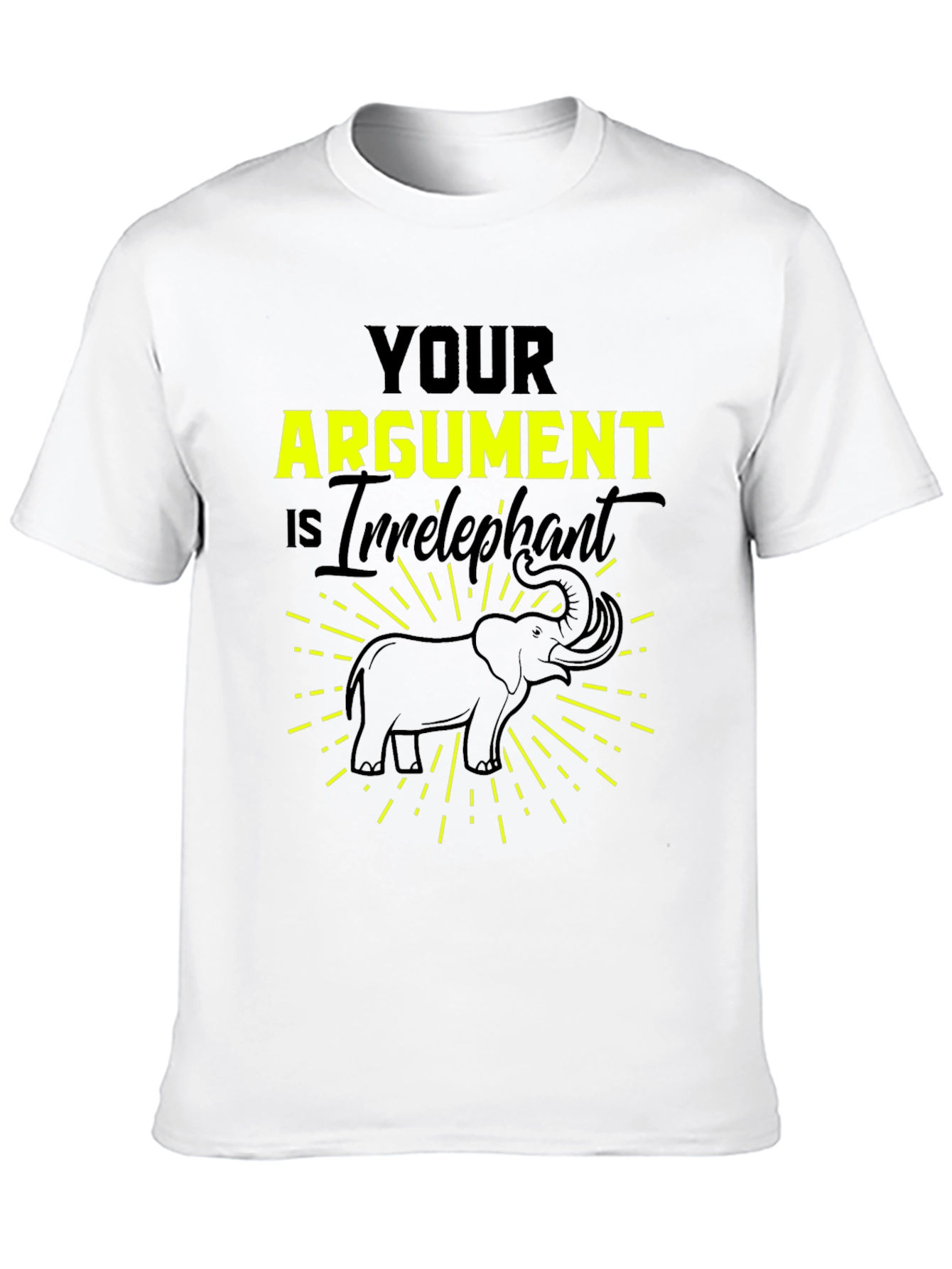 Irrelephant T-Shirt - Funny Argument Tee