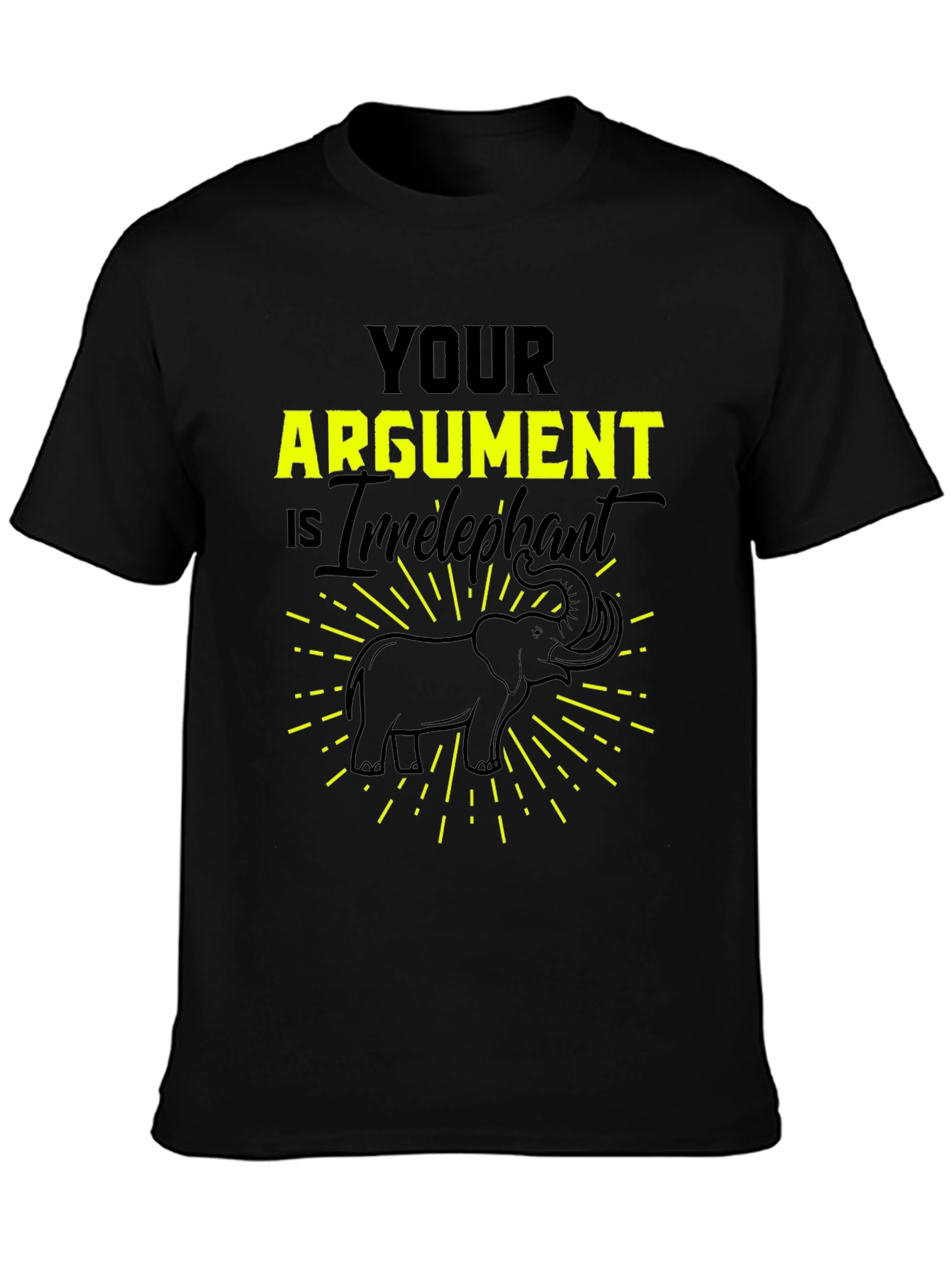 Irrelephant T-Shirt - Funny Argument Tee