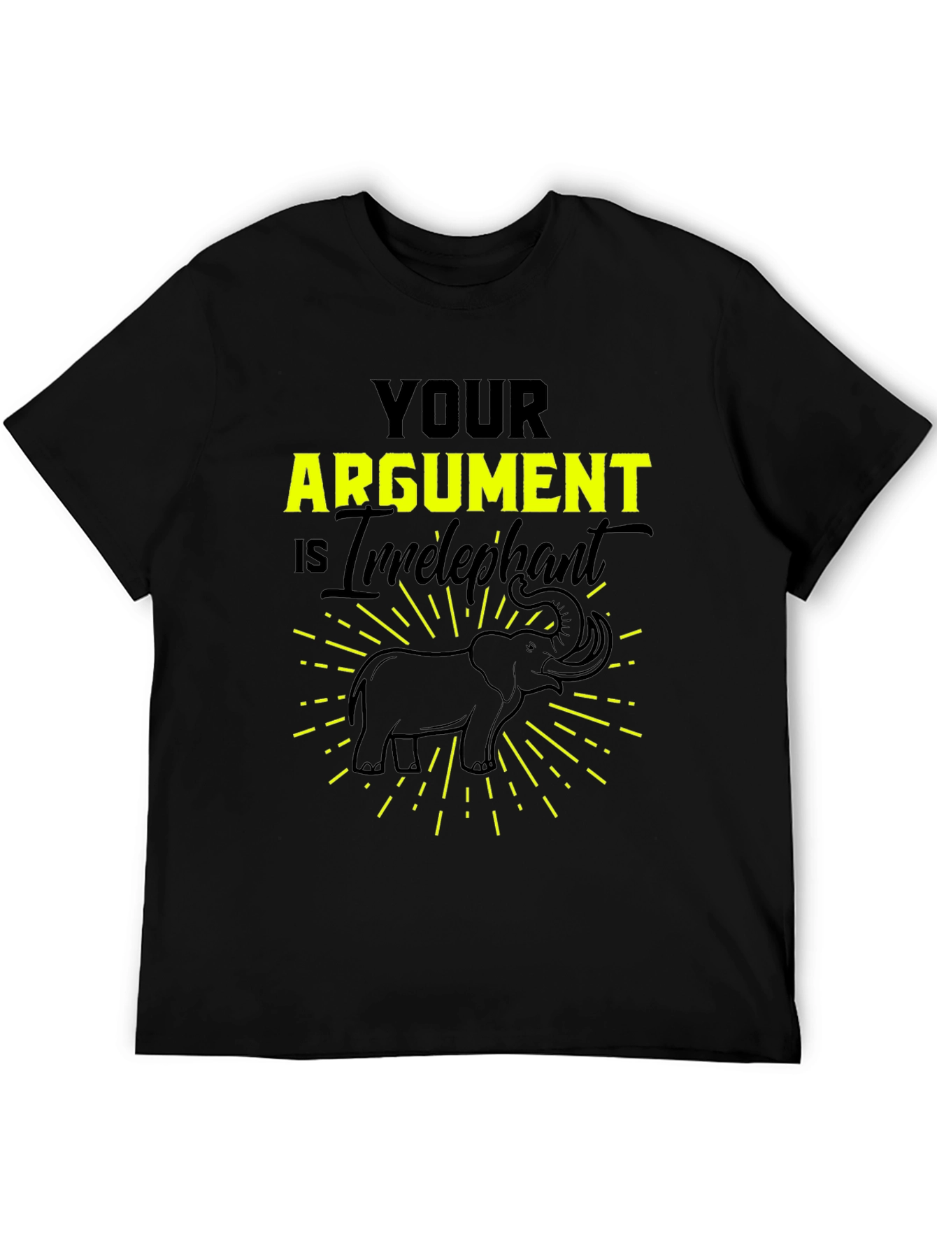 Irrelephant T-Shirt - Funny Argument Tee
