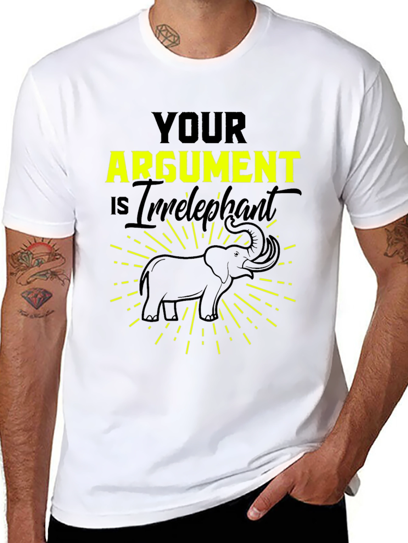 Irrelephant T-Shirt - Funny Argument Tee