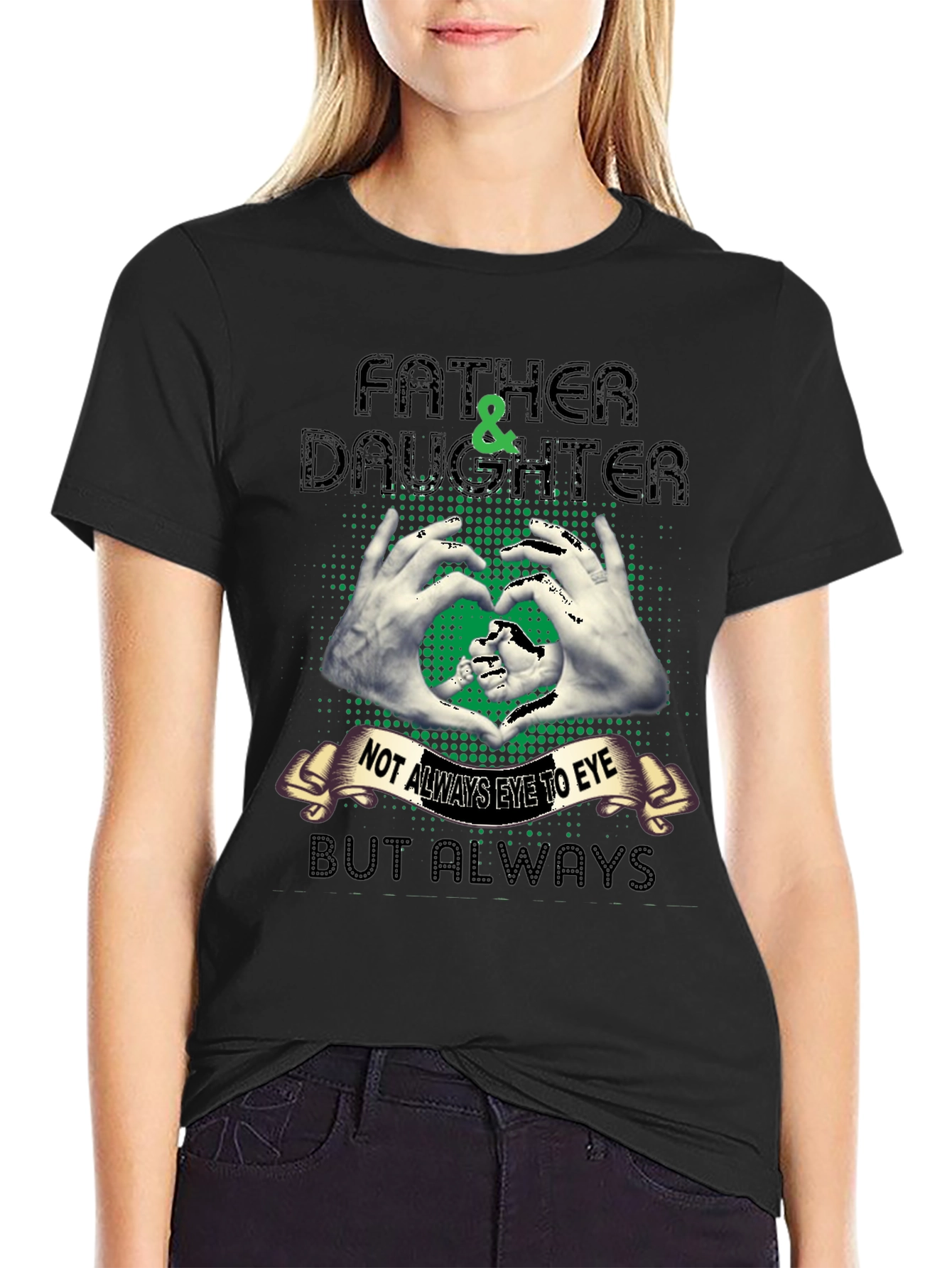 Father & Daughter Graphic T-Shirt