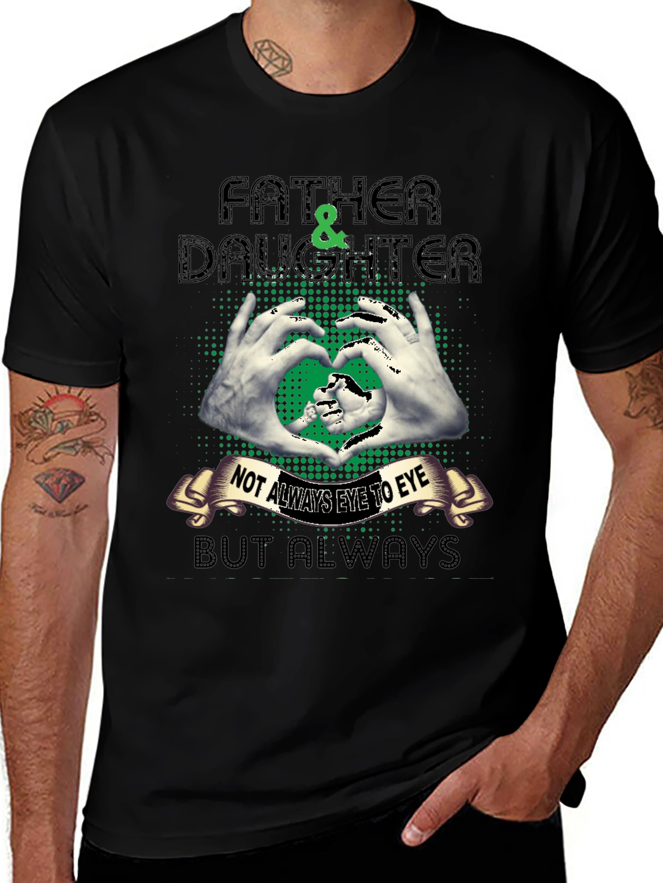 Father & Daughter Graphic T-Shirt