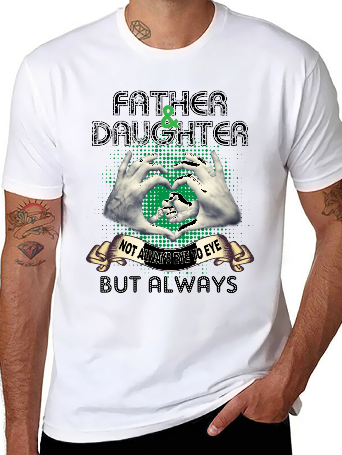 Father & Daughter Graphic T-Shirt
