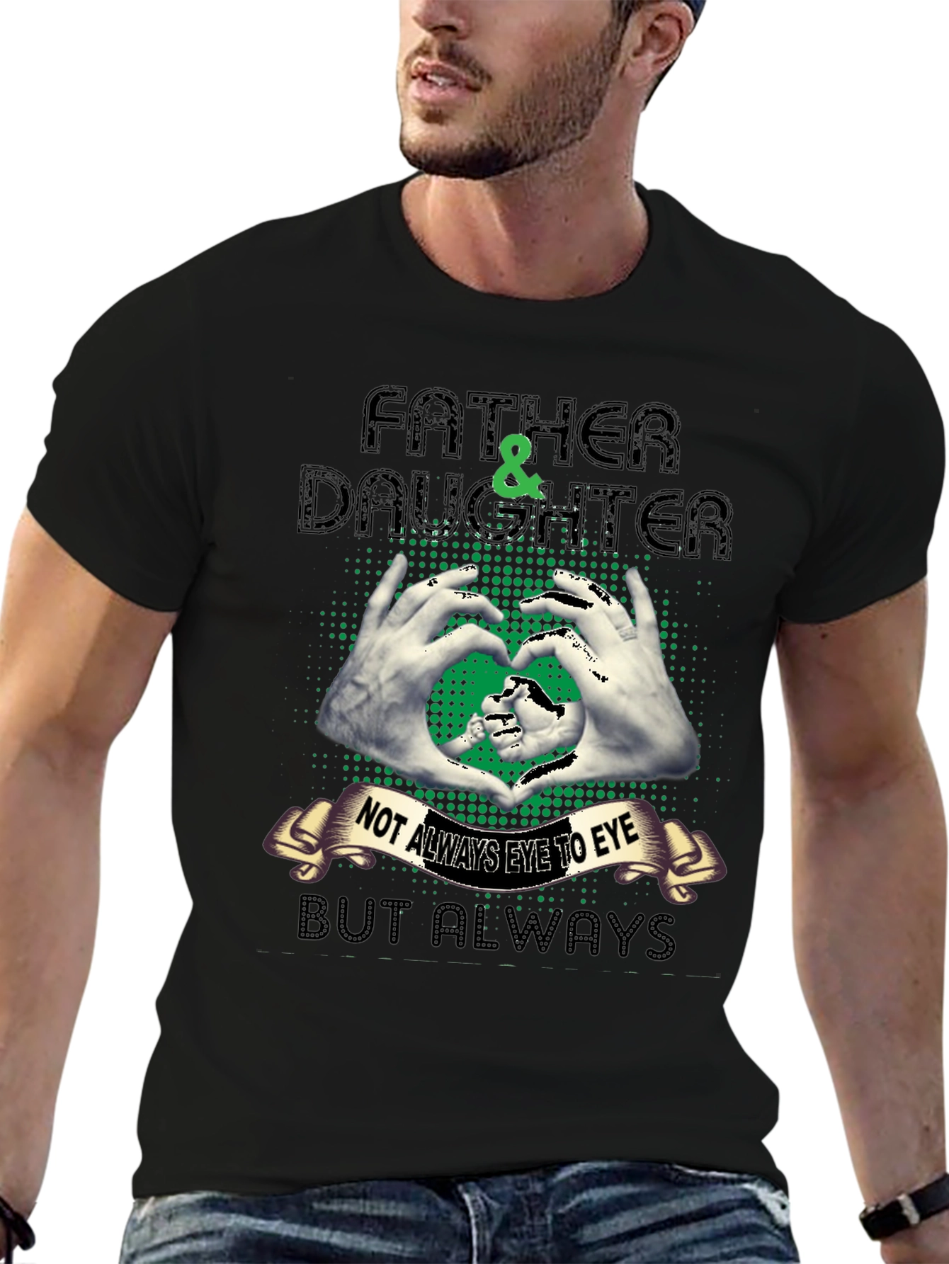 Father & Daughter Graphic T-Shirt