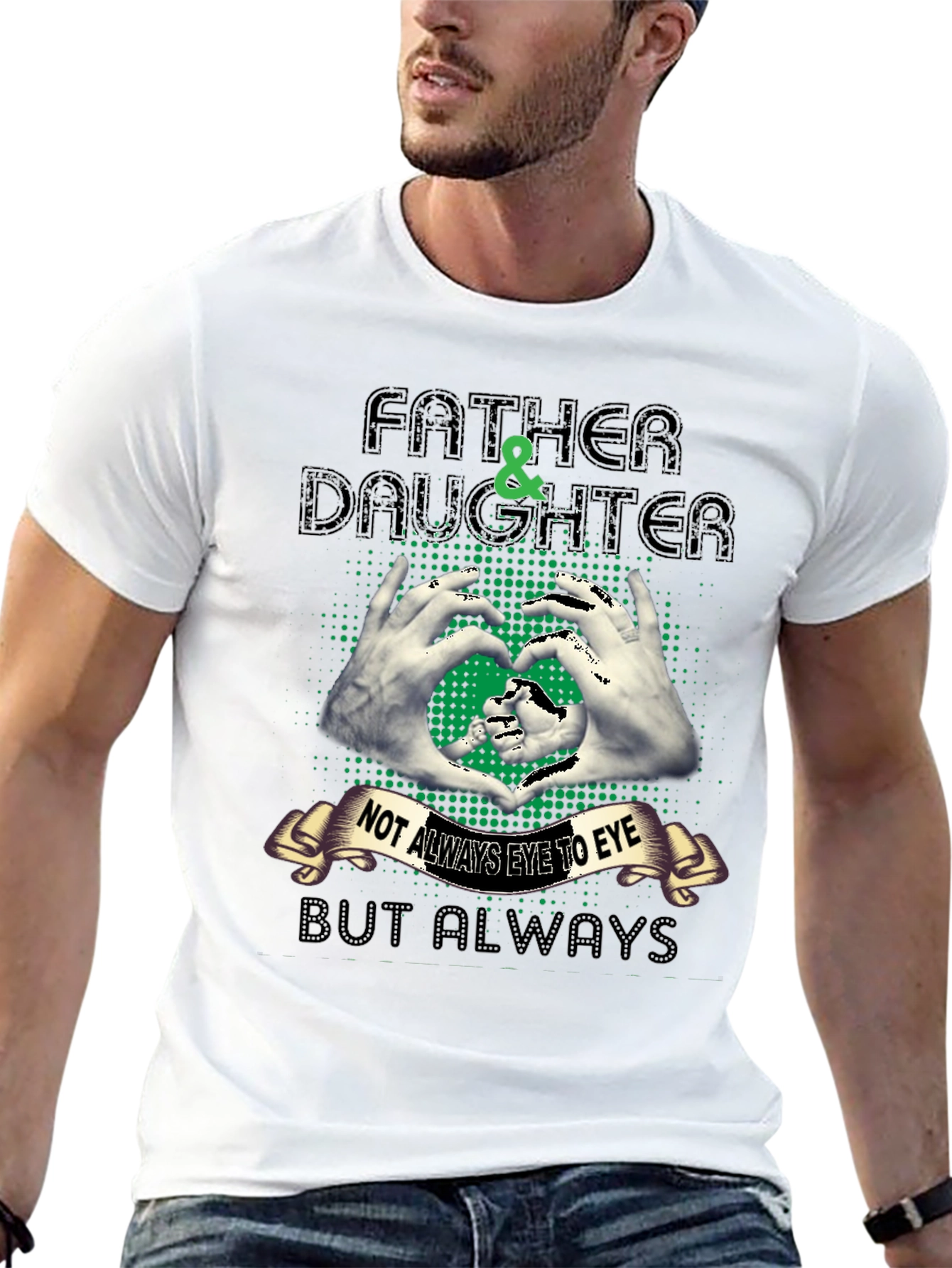 Father & Daughter Graphic T-Shirt