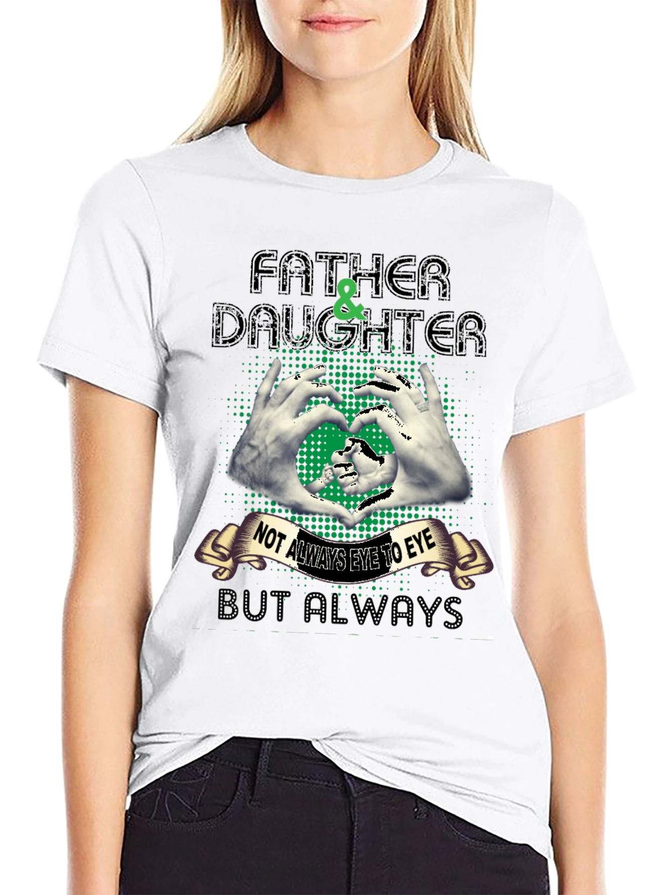 Father & Daughter Graphic T-Shirt