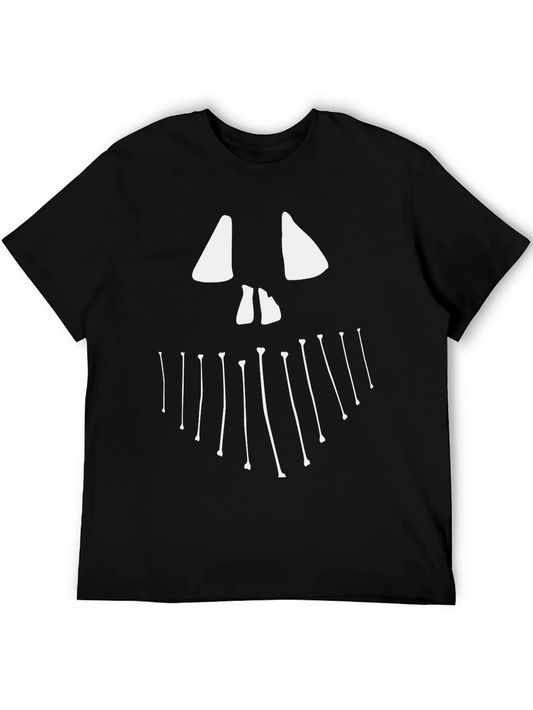 Spooky Jack Face T-Shirt - Halloween Edition