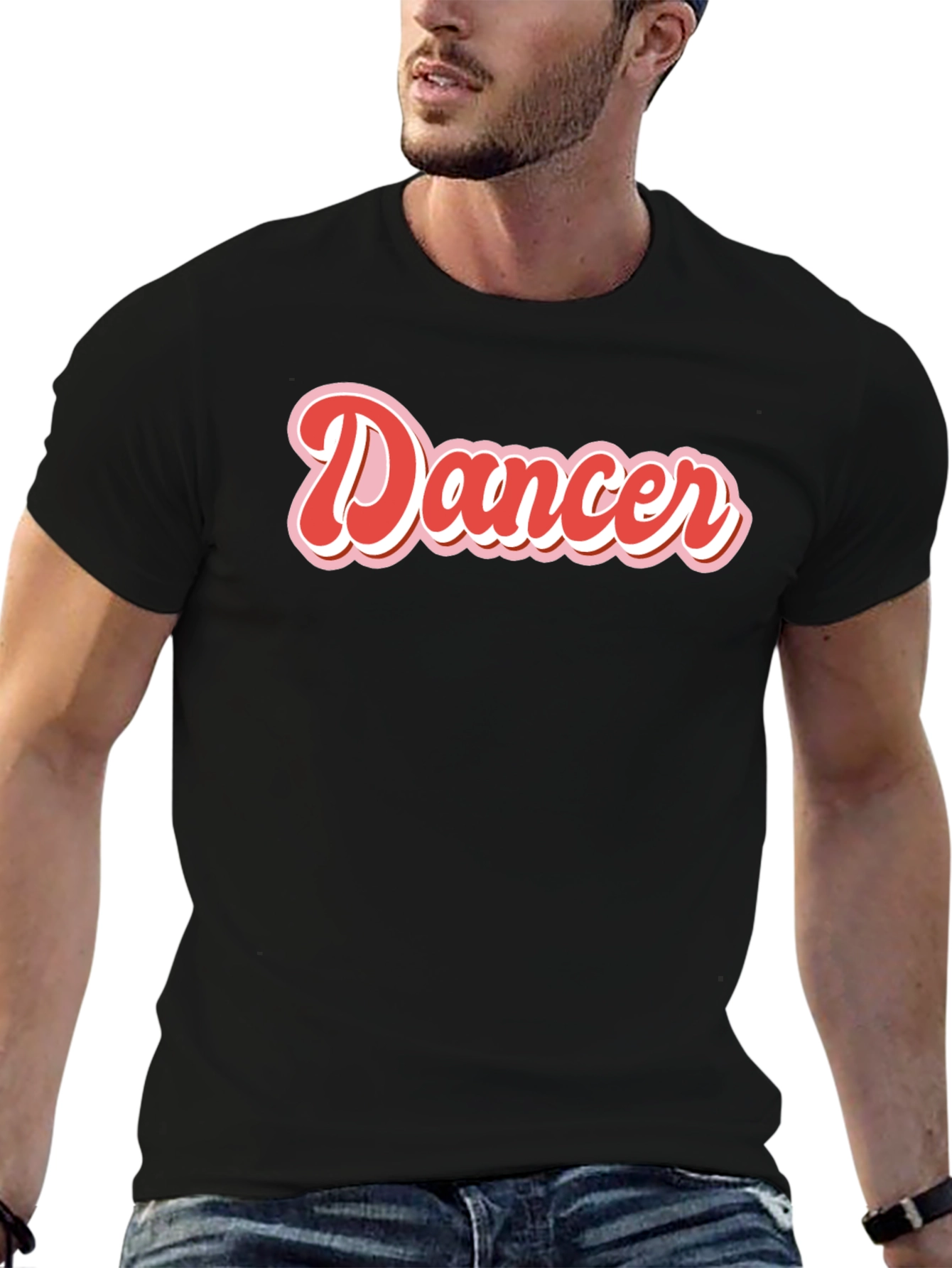 Dancer Graphic Tee - Retro Style