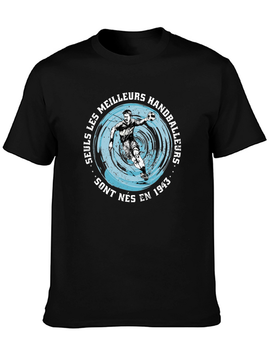 Handball Player Graphic T-Shirt - Born in 1943