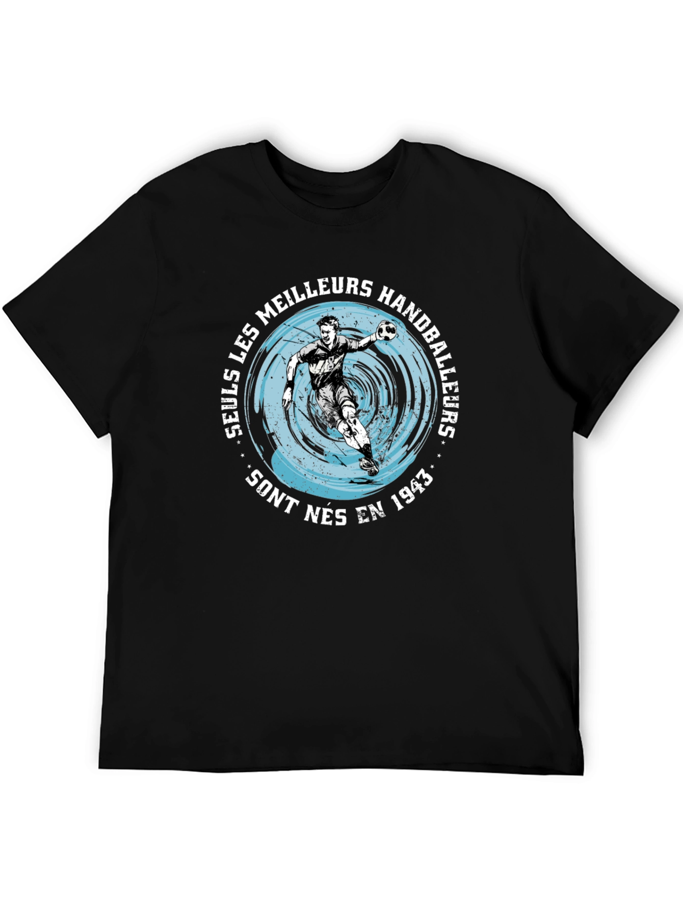 Handball Player Graphic T-Shirt - Born in 1943