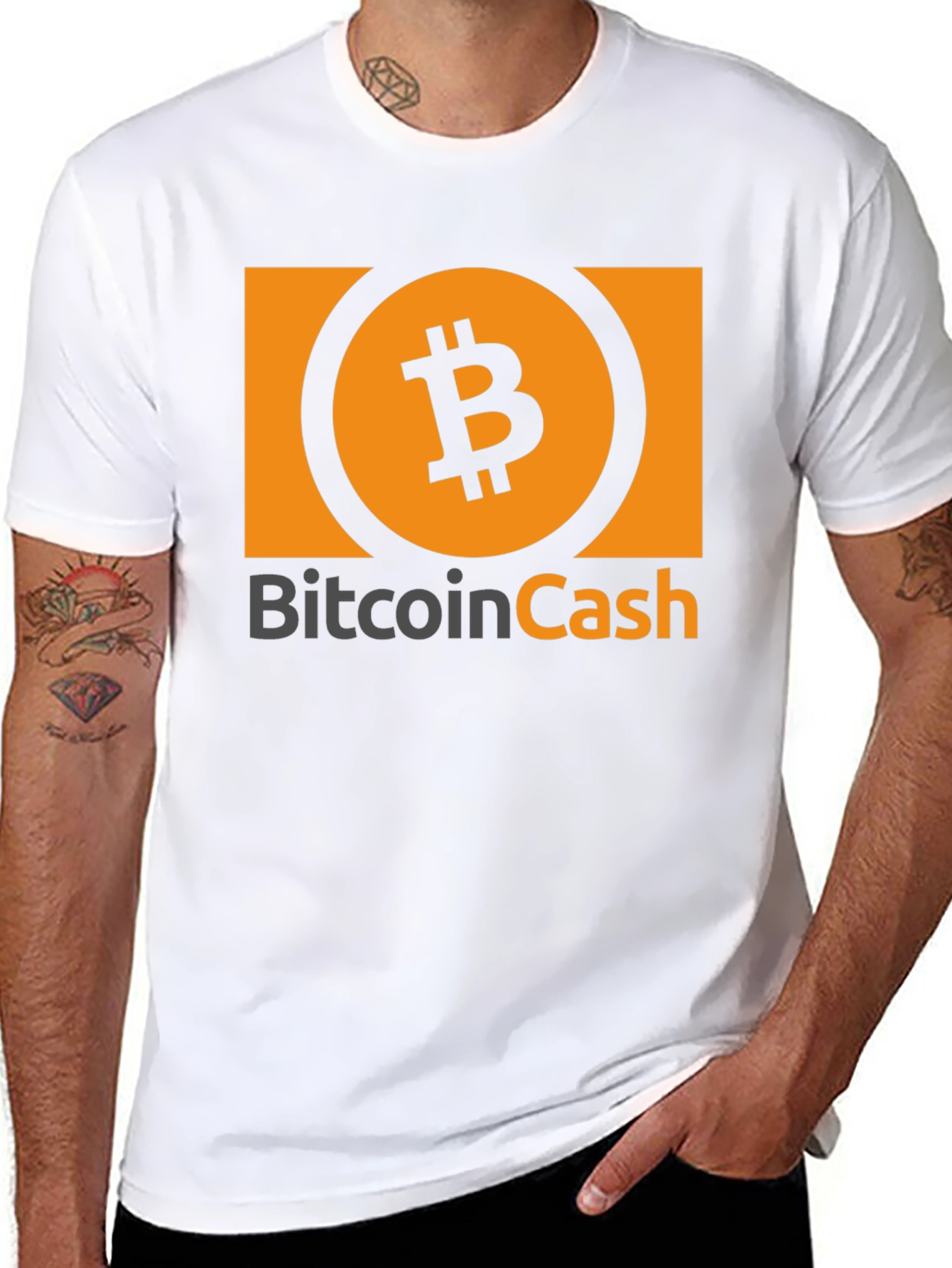Bitcoin Cash Graphic Tee - Cryptocurrency T-Shirt