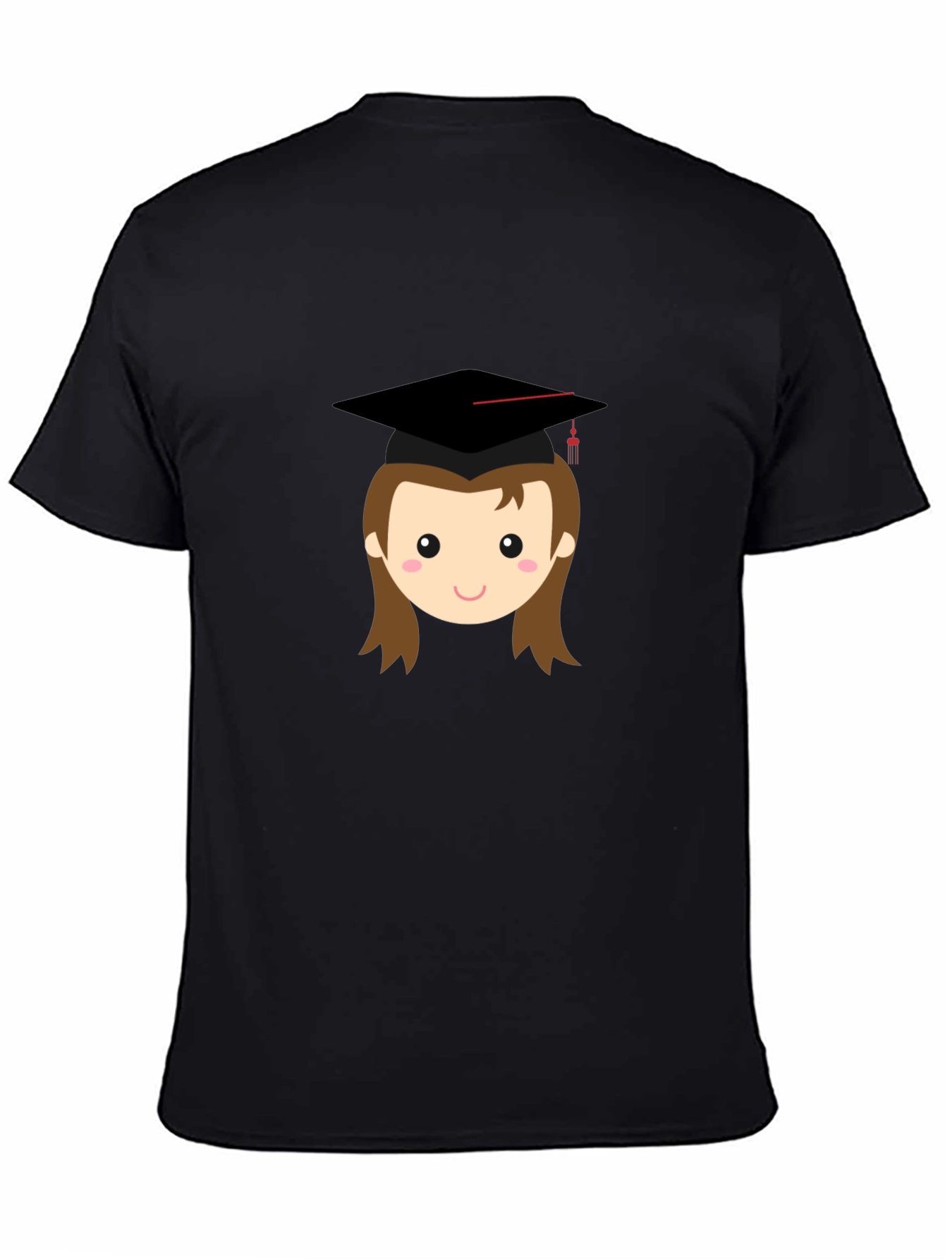 Graduation Girl Black T-Shirt