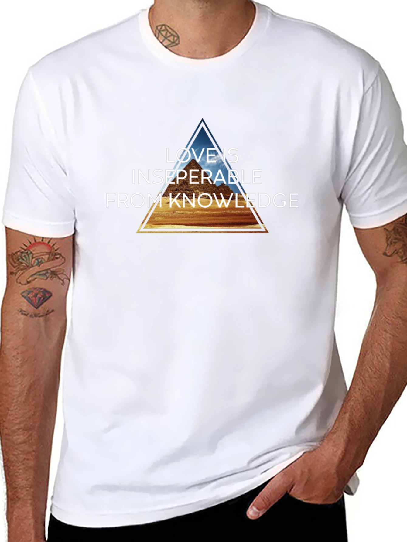 Love is Inseparable Knowledge Graphic Tee