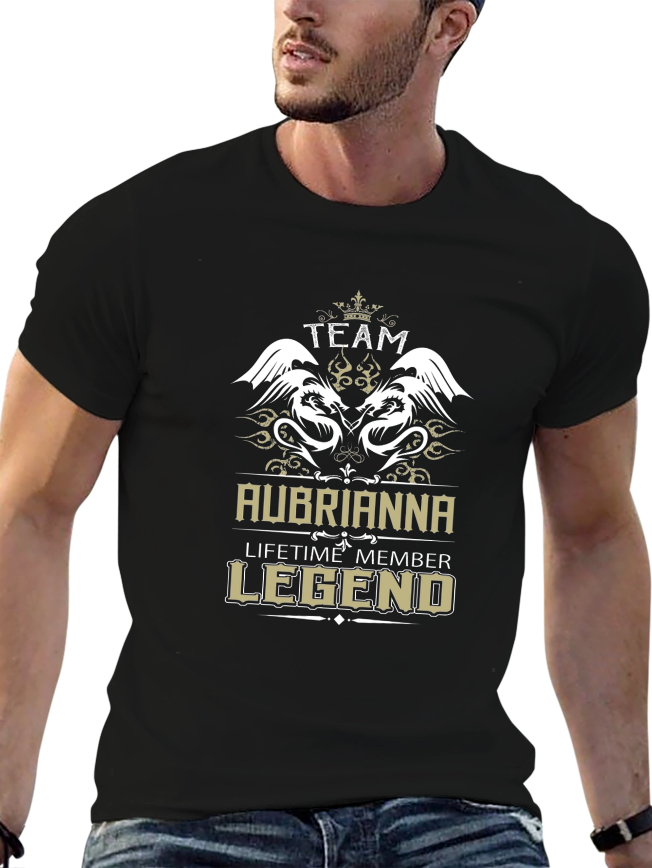 Aubrianna Legend Black Graphic Tee