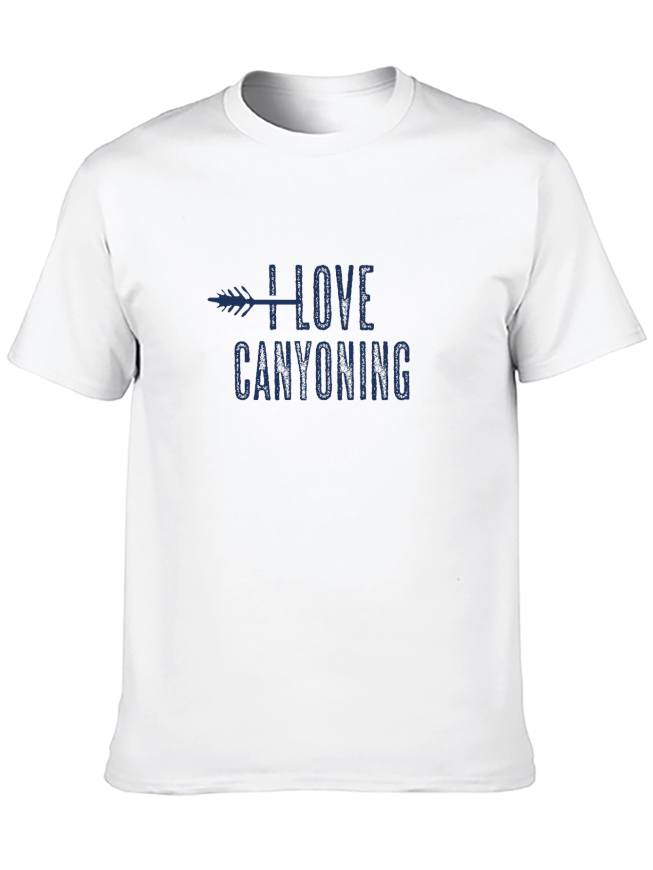 I Love Canyoning T-Shirt - Black Graphic Tee