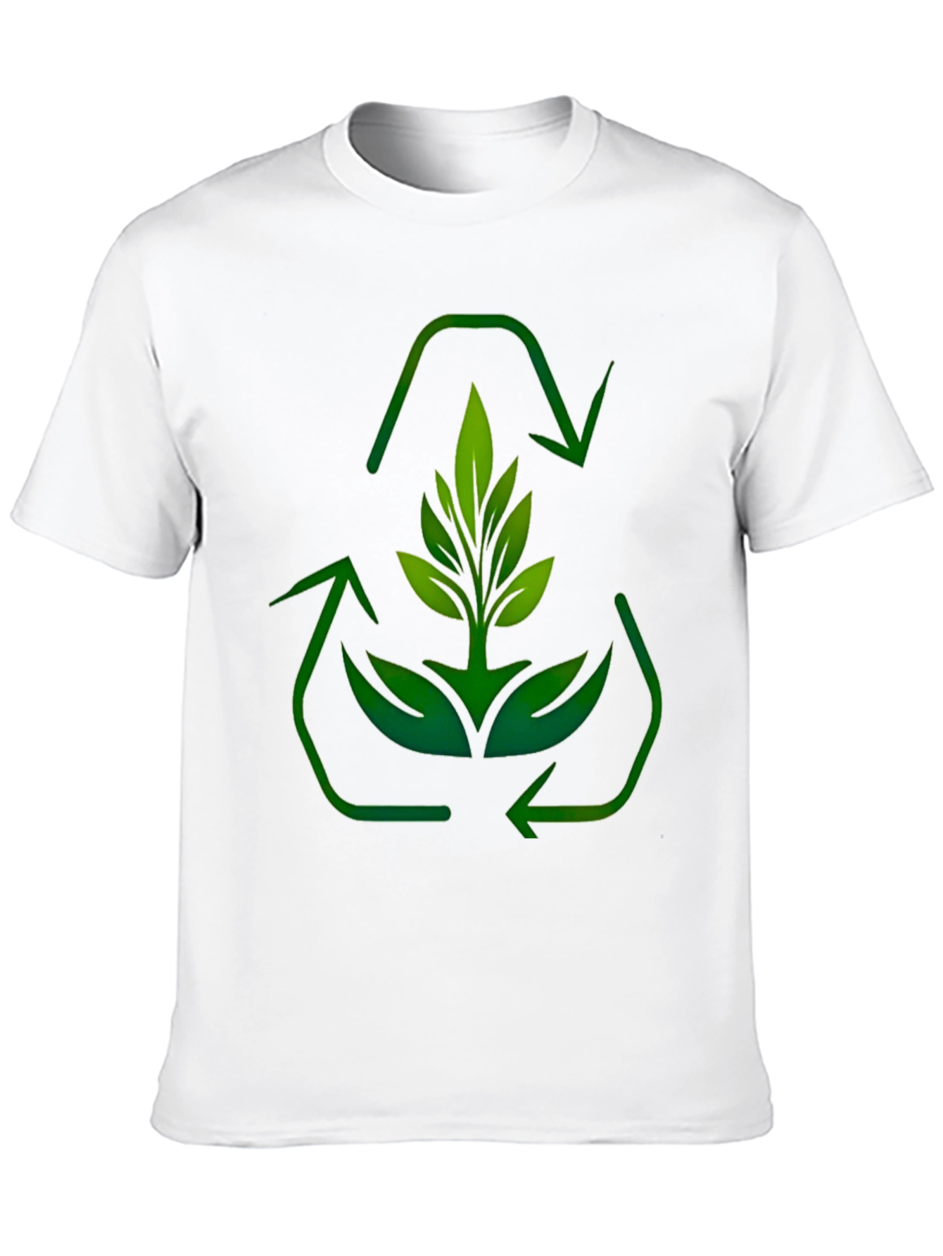 Eco-Friendly Plant Recycle Graphic Tee