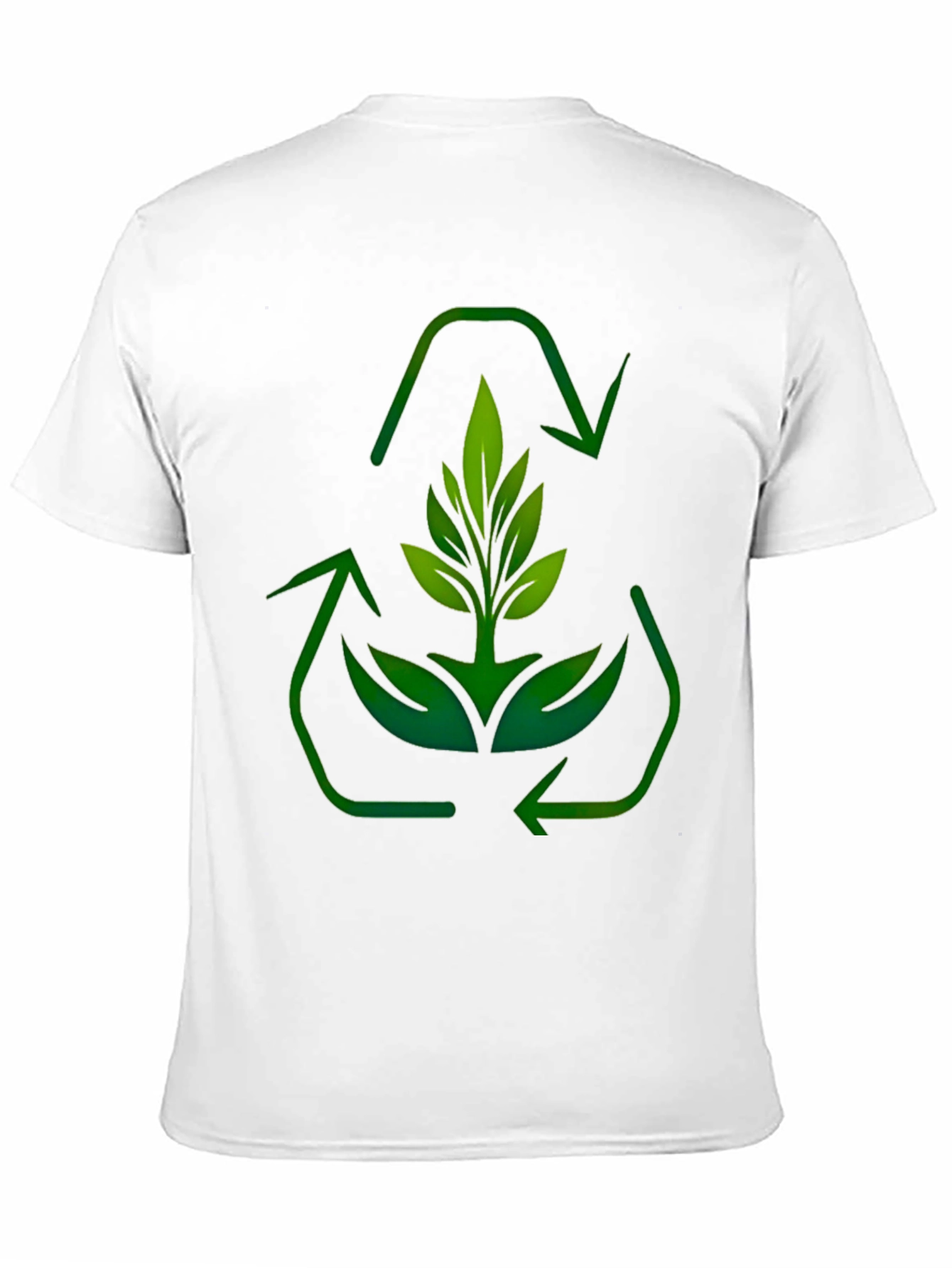 Eco-Friendly Plant Recycle Graphic Tee