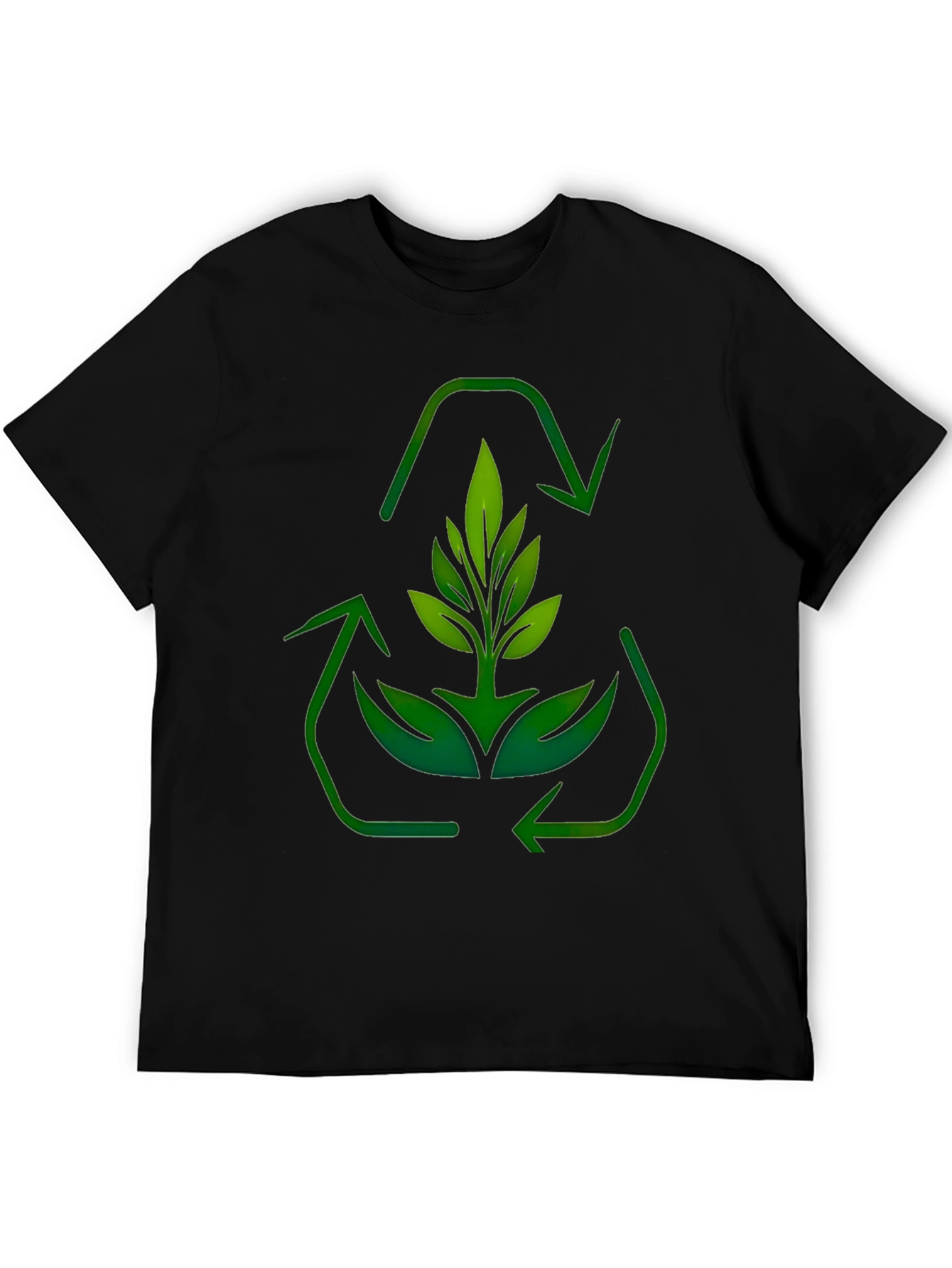 Eco-Friendly Plant Recycle Graphic Tee