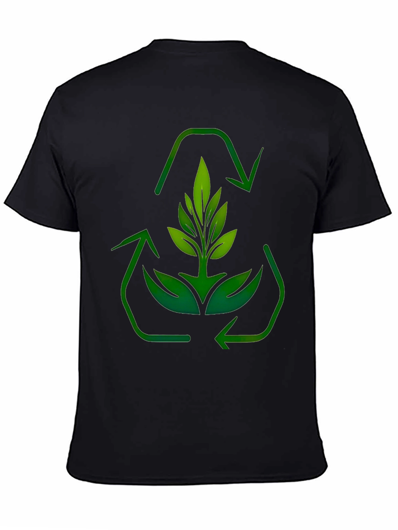 Eco-Friendly Plant Recycle Graphic Tee