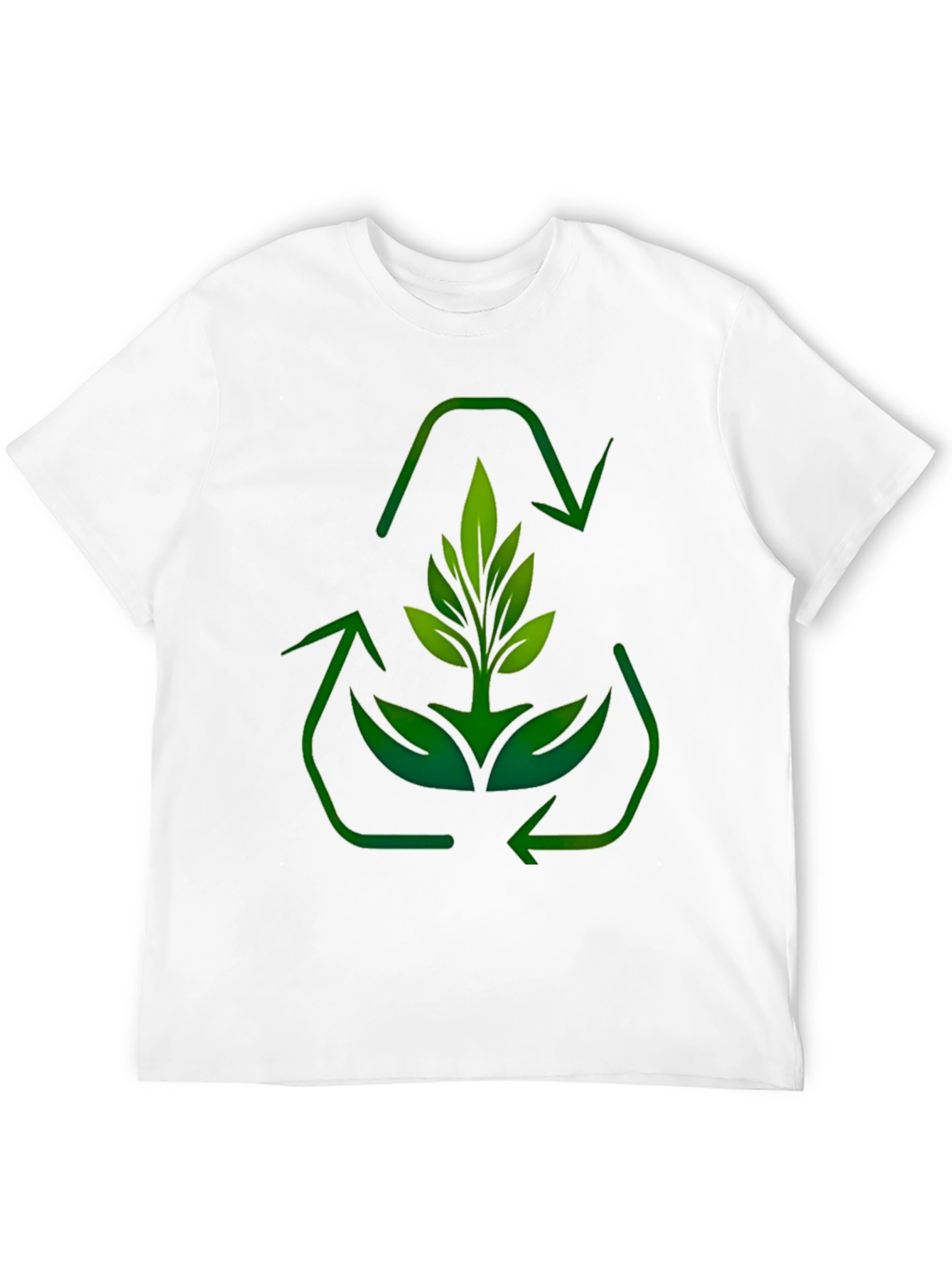 Eco-Friendly Plant Recycle Graphic Tee