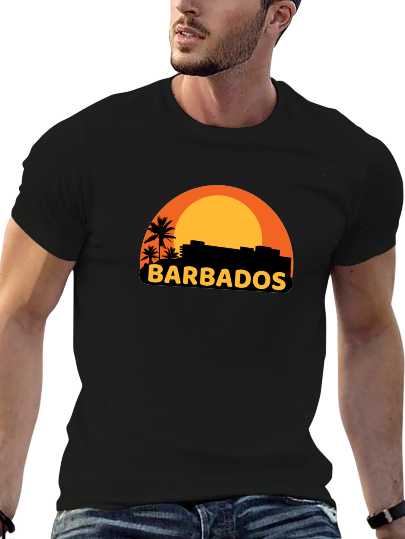 Barbados Sunset T-Shirt - Island Souvenir Tee