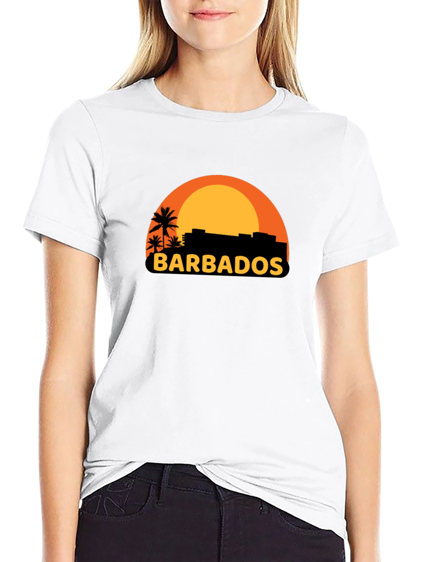 Barbados Sunset T-Shirt - Island Souvenir Tee
