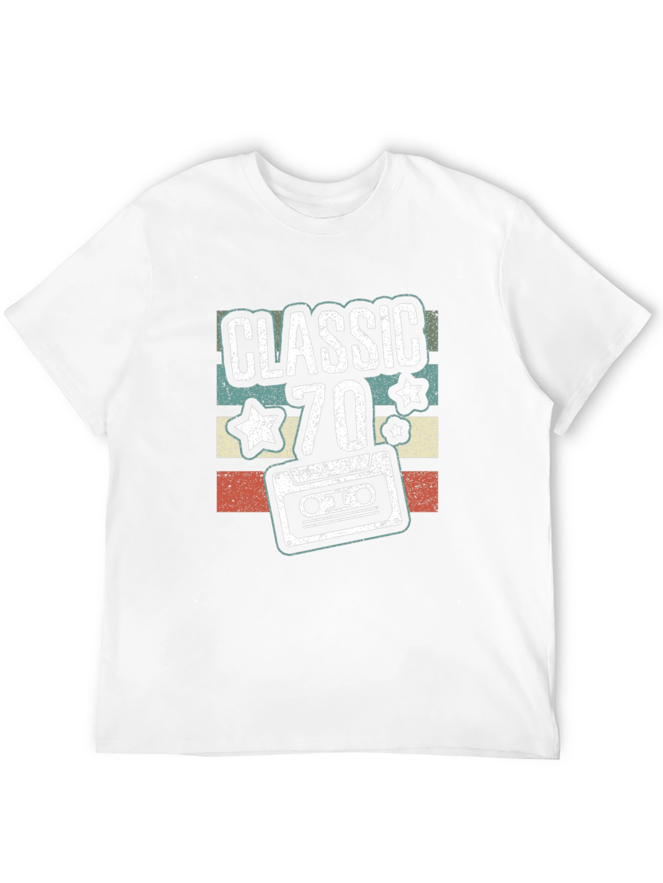 Classic 70s Retro Cassette T-Shirt