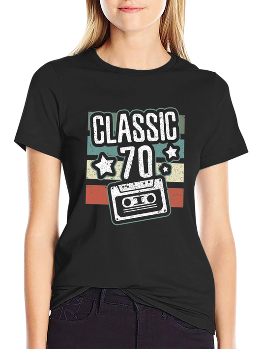 Classic 70s Retro Cassette T-Shirt