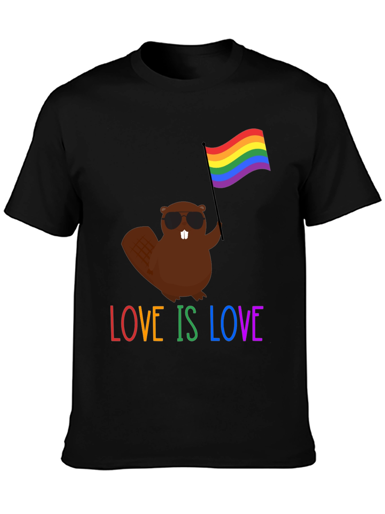 Love is Love Beaver Pride T-Shirt
