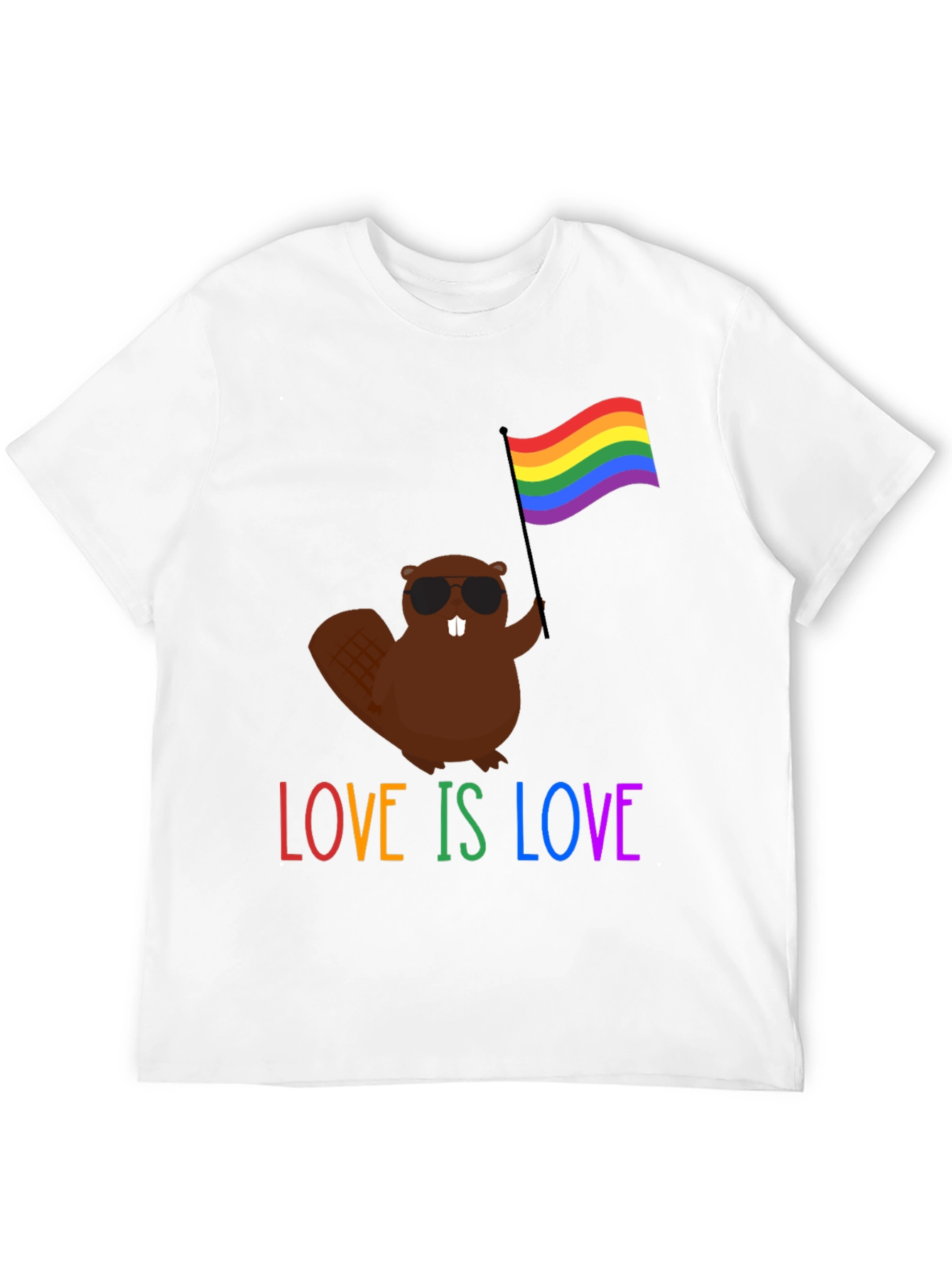 Love is Love Beaver Pride T-Shirt