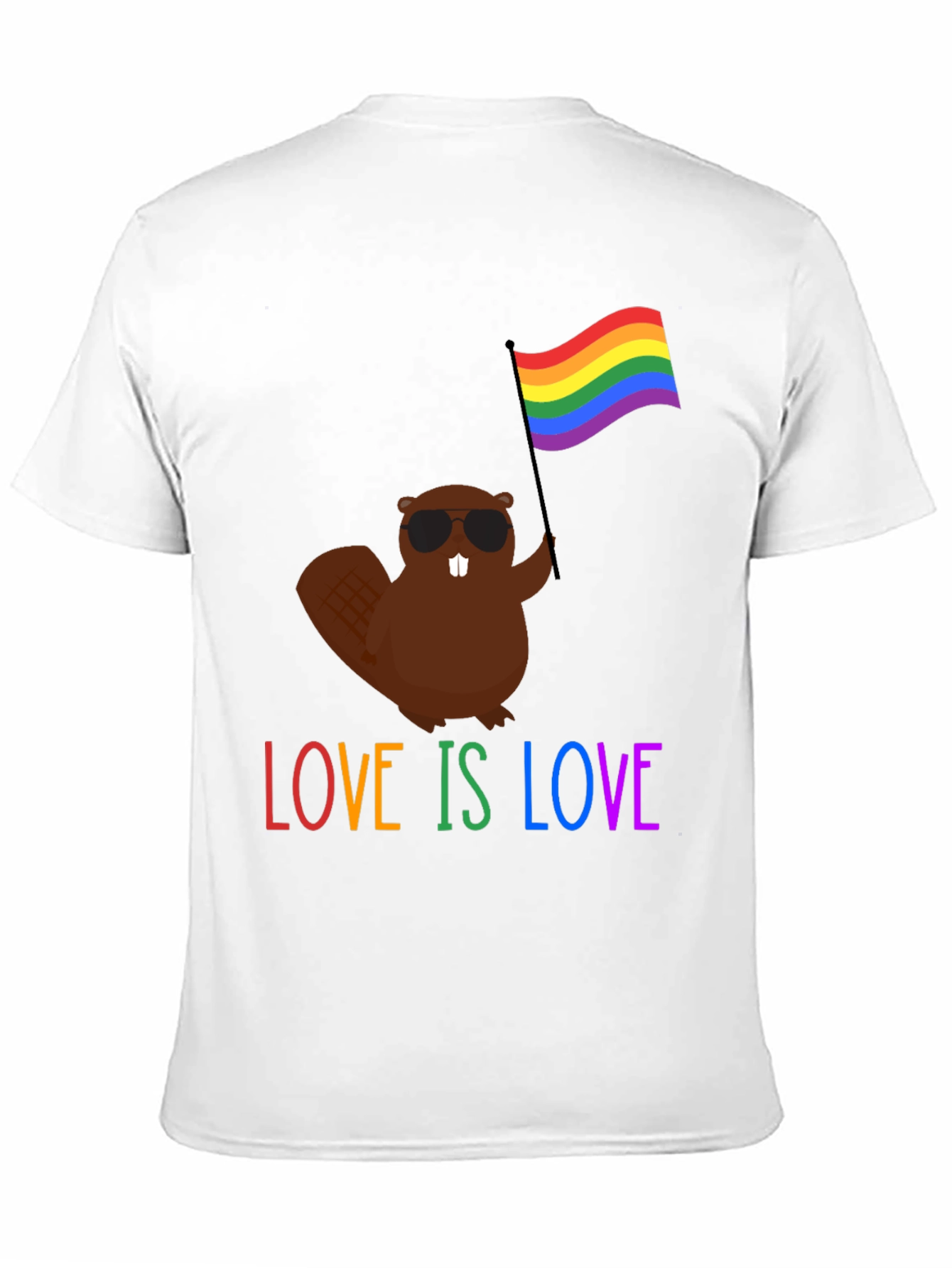 Love is Love Beaver Pride T-Shirt