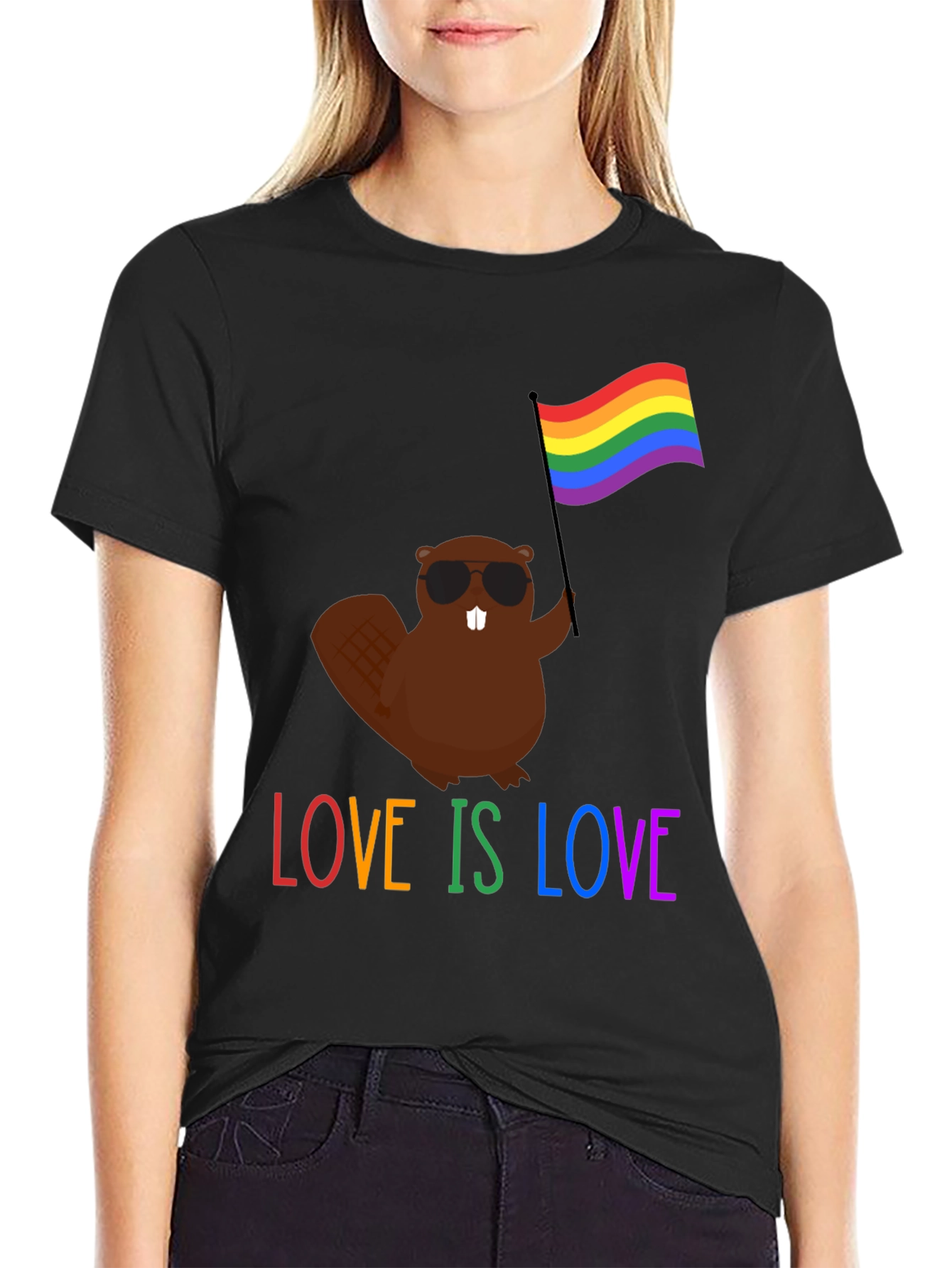 Love is Love Beaver Pride T-Shirt