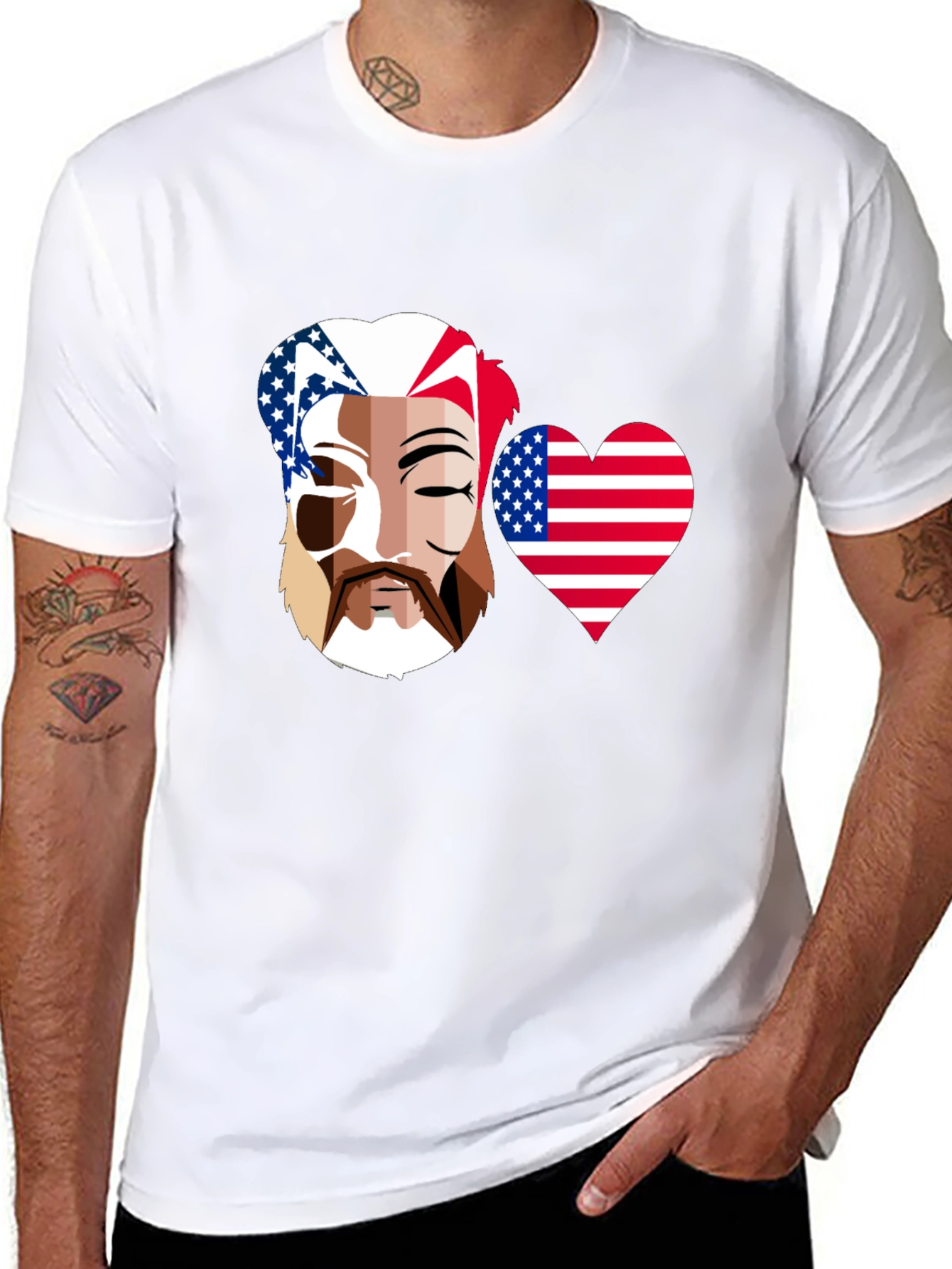 Unity Face Graphic Tee