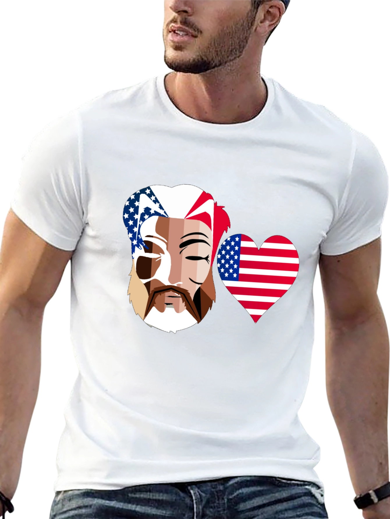 Unity Face Graphic Tee