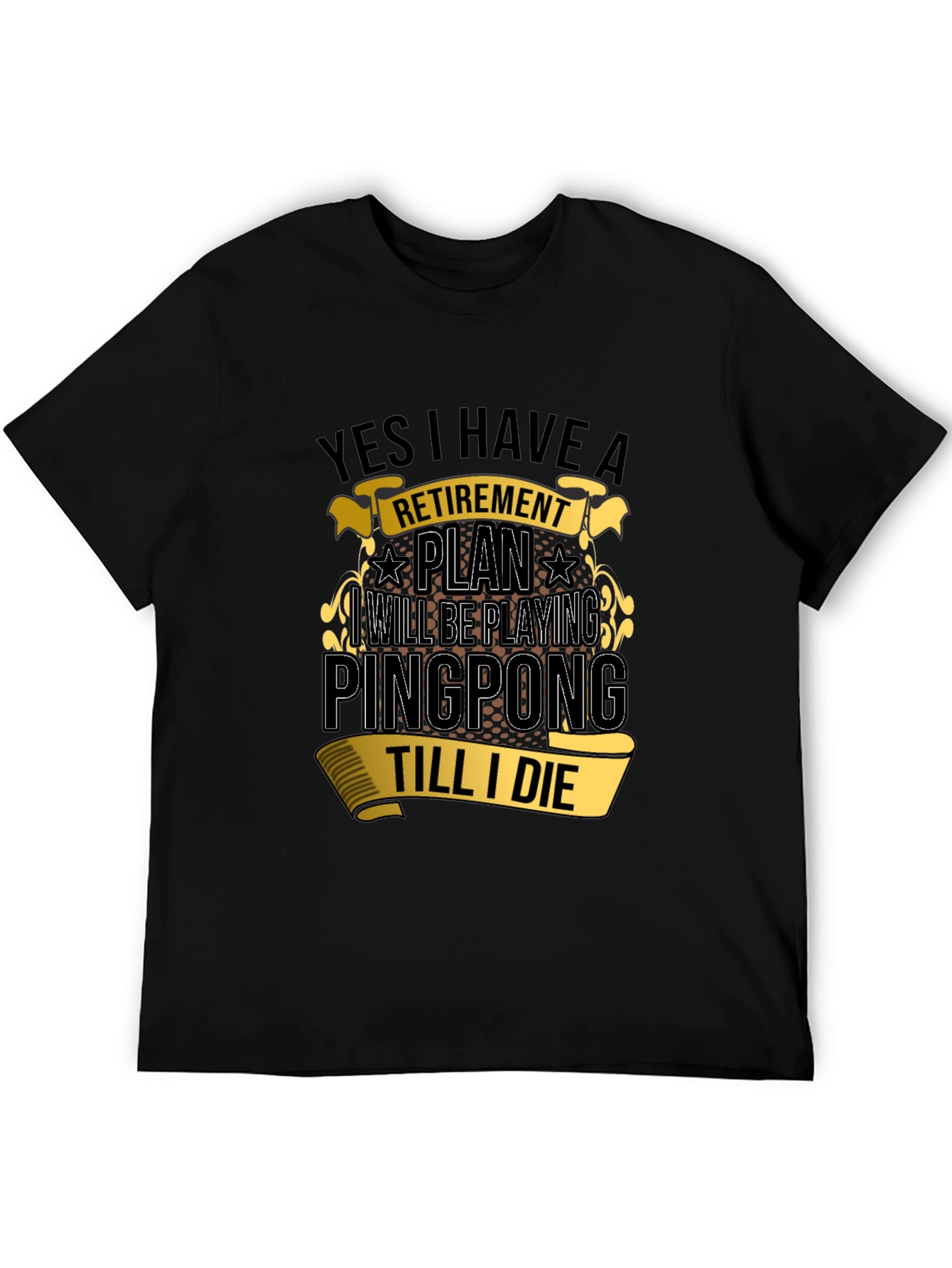 Retirement Ping Pong T-Shirt