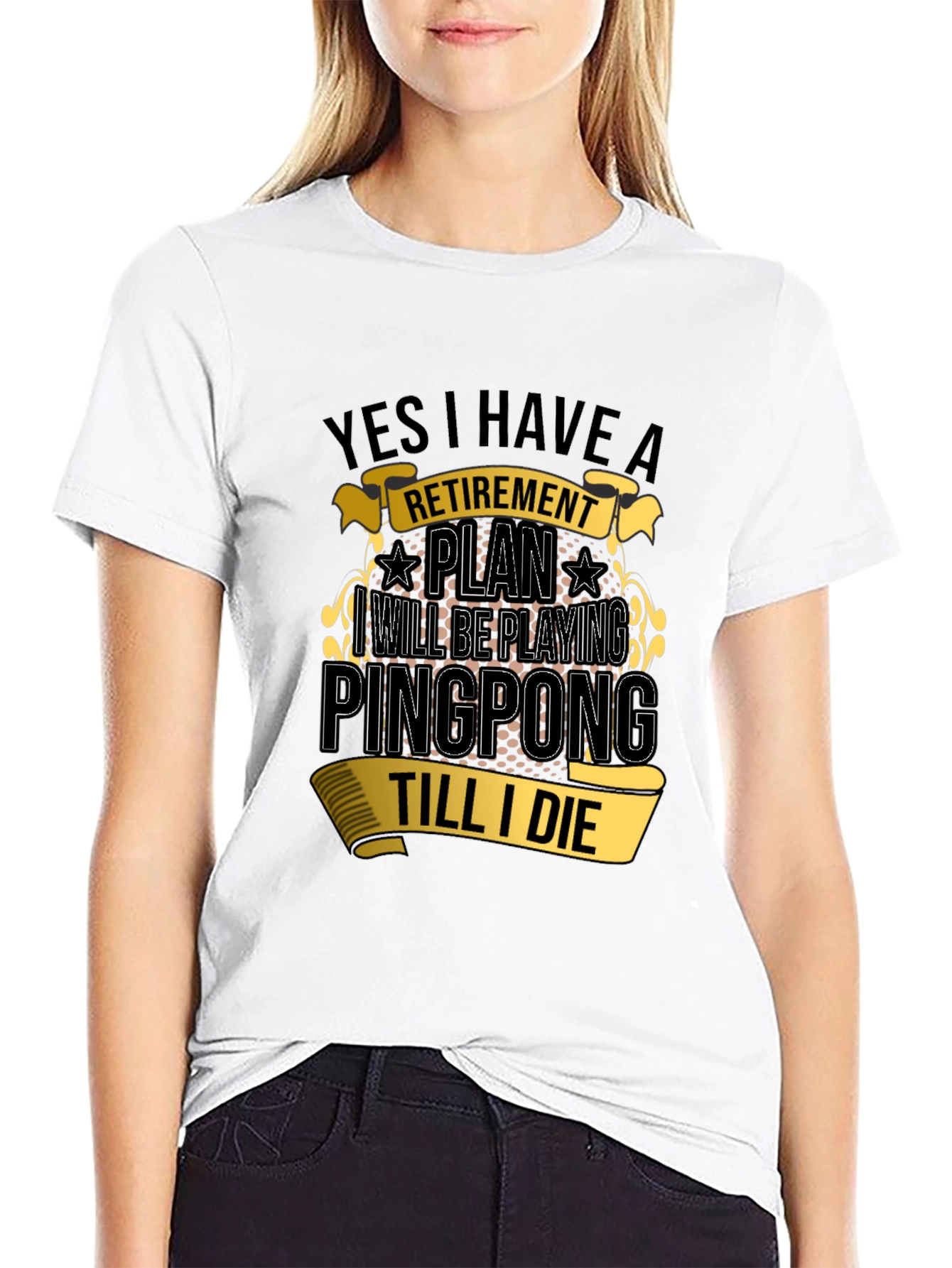 Retirement Ping Pong T-Shirt