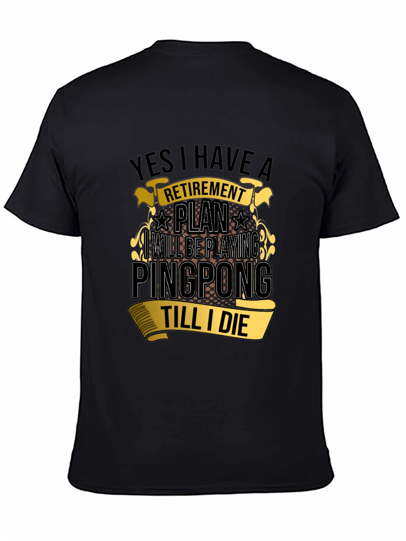 Retirement Ping Pong T-Shirt