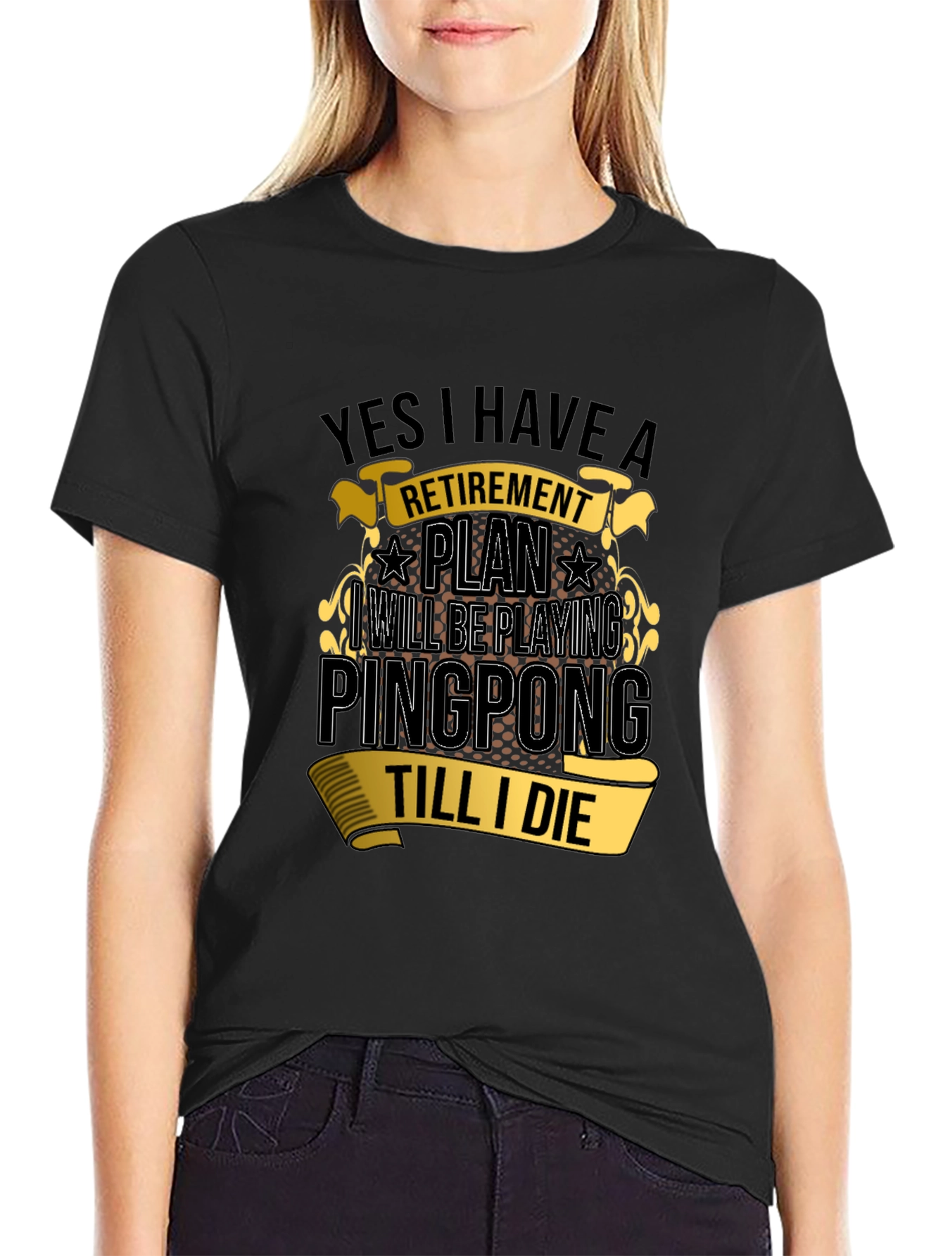 Retirement Ping Pong T-Shirt