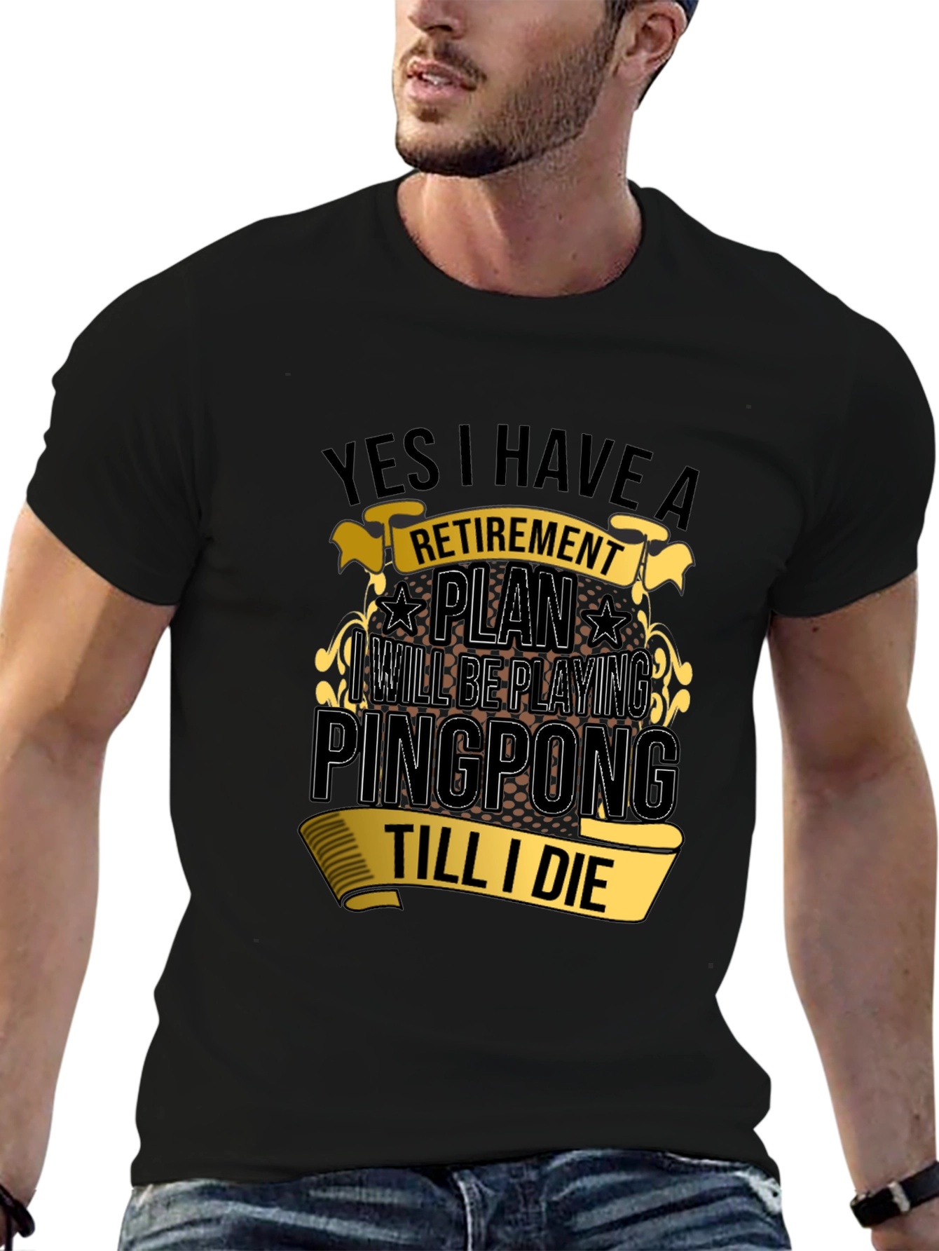 Retirement Ping Pong T-Shirt