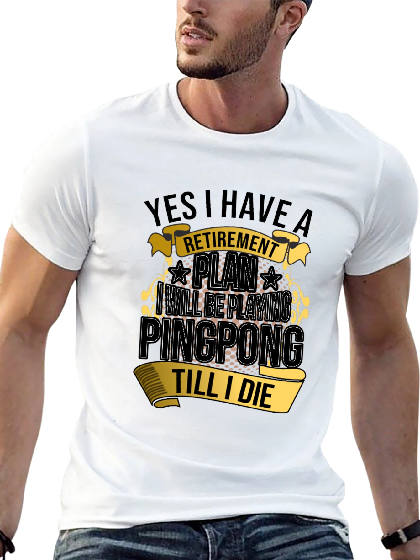Retirement Ping Pong T-Shirt