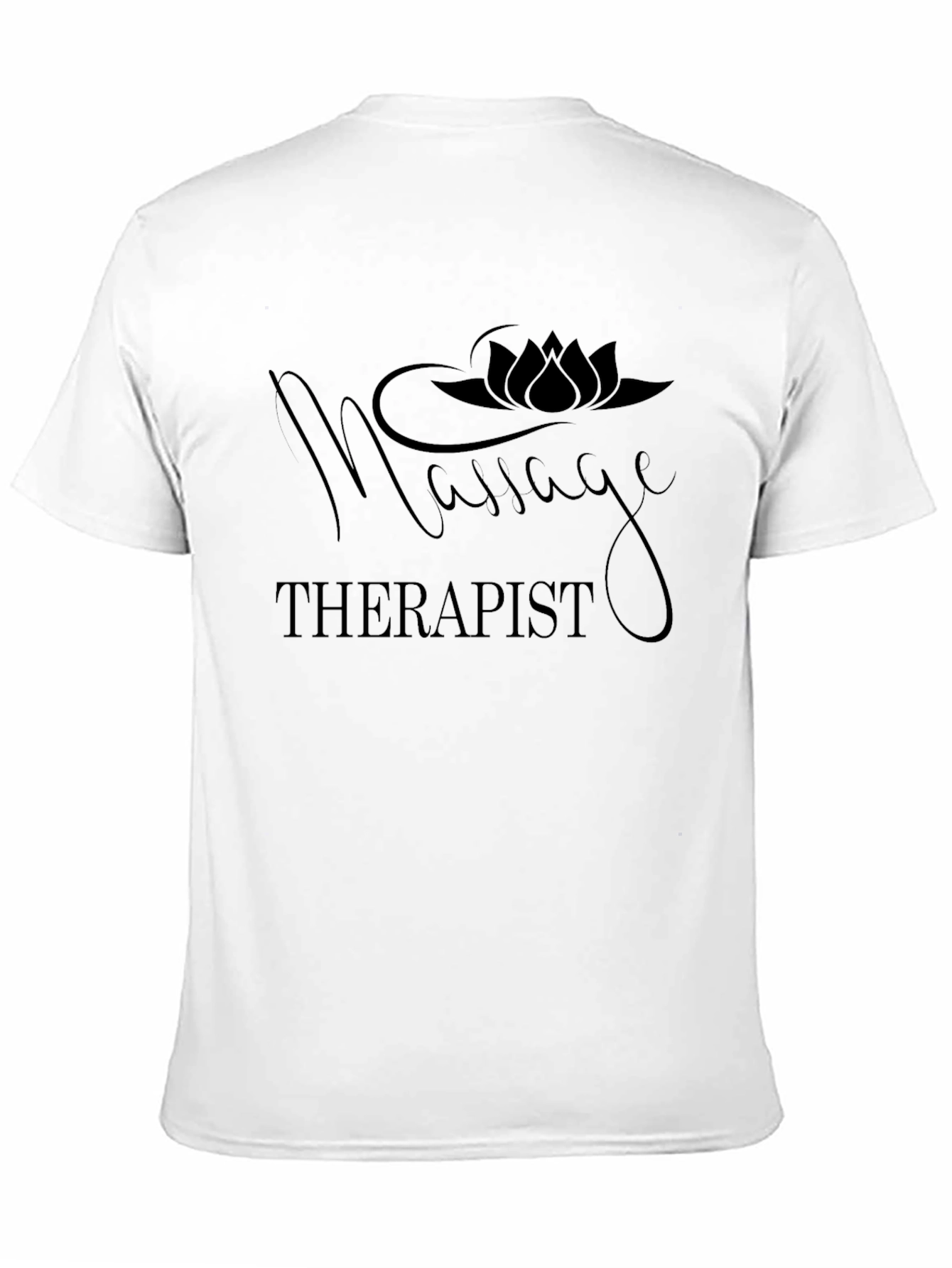 Massage Therapist Lotus Flower T-Shirt