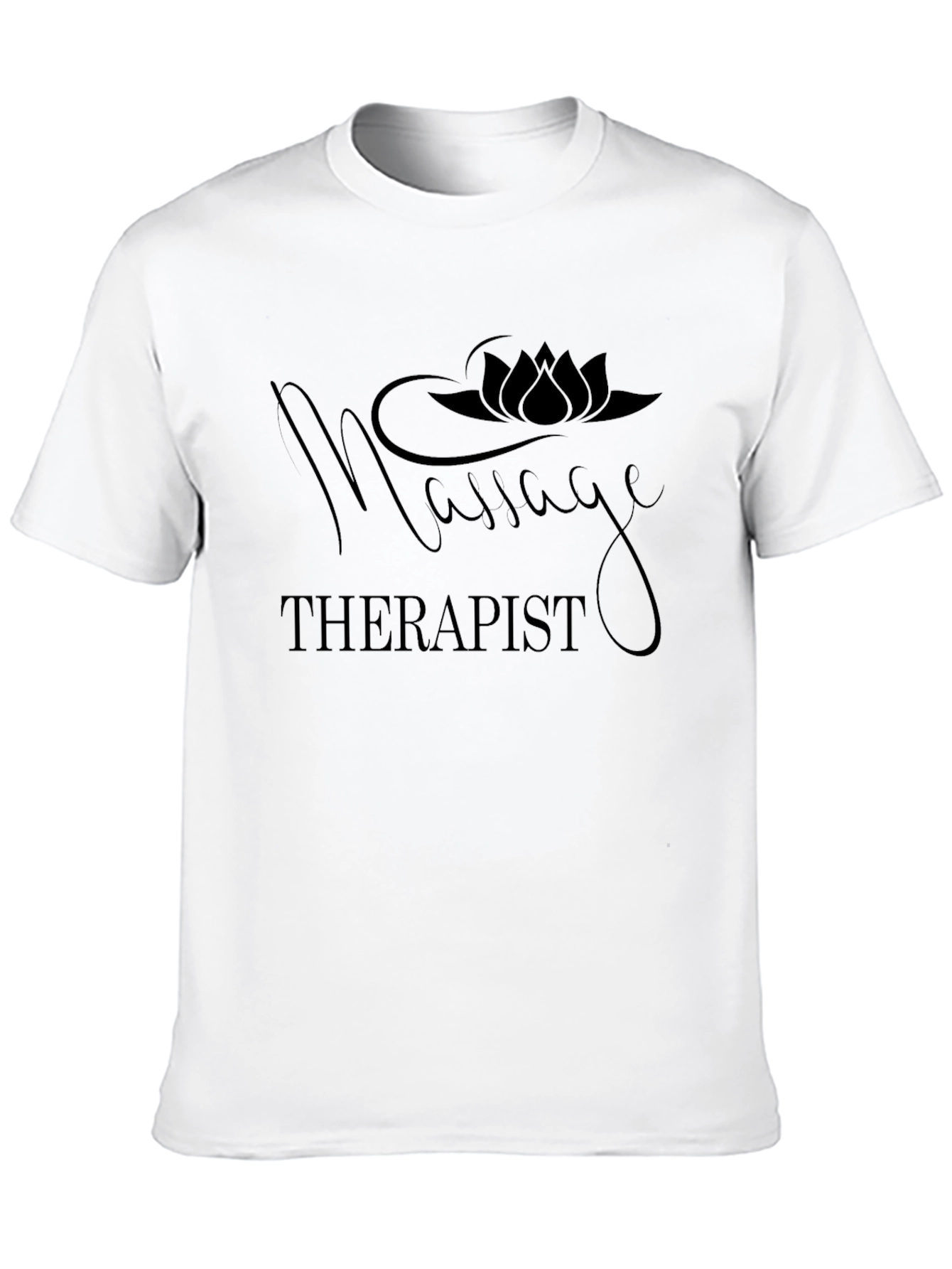 Massage Therapist Lotus Flower T-Shirt