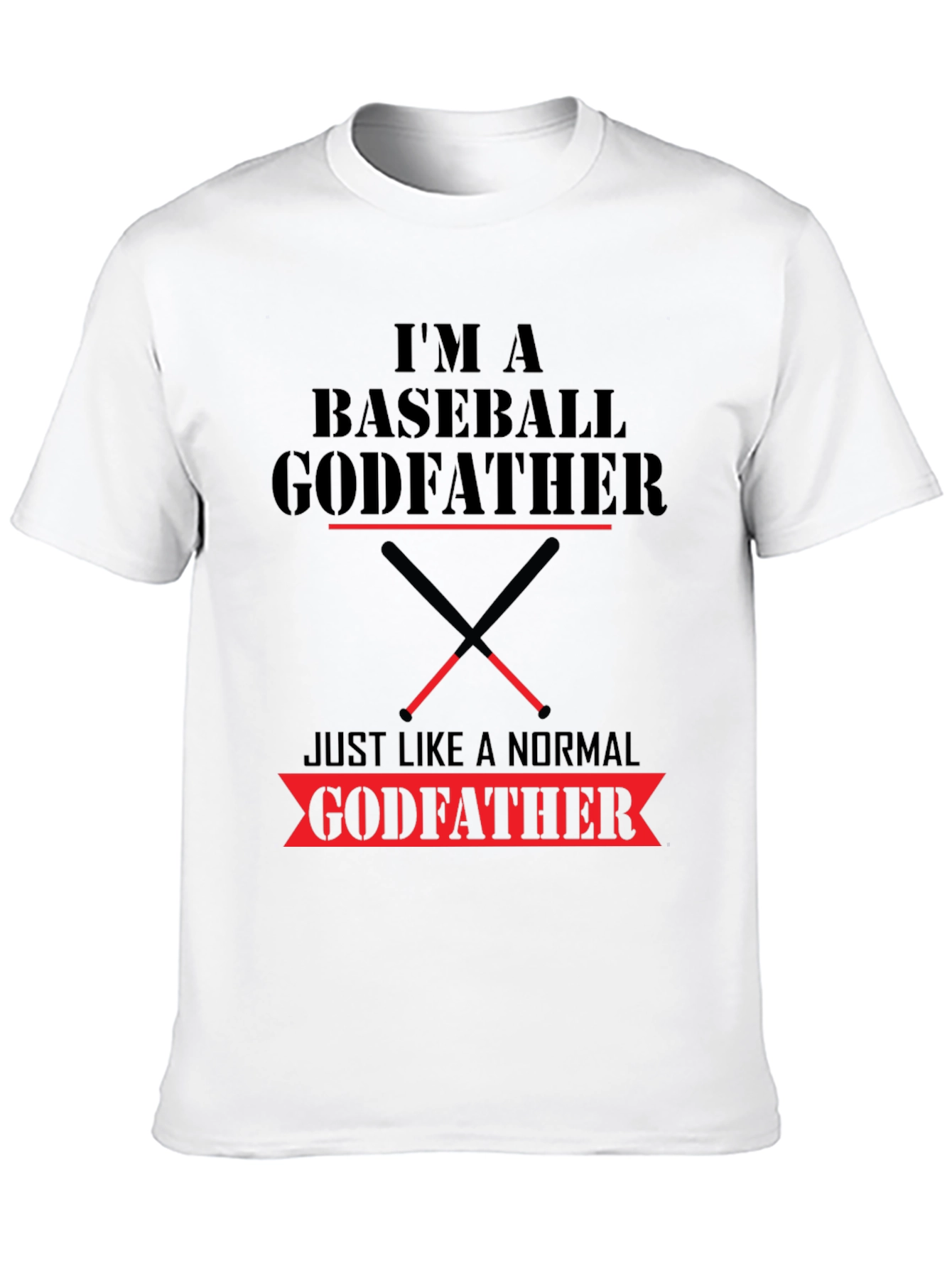 Baseball Godfather T-Shirt - Funny Graphic Tee