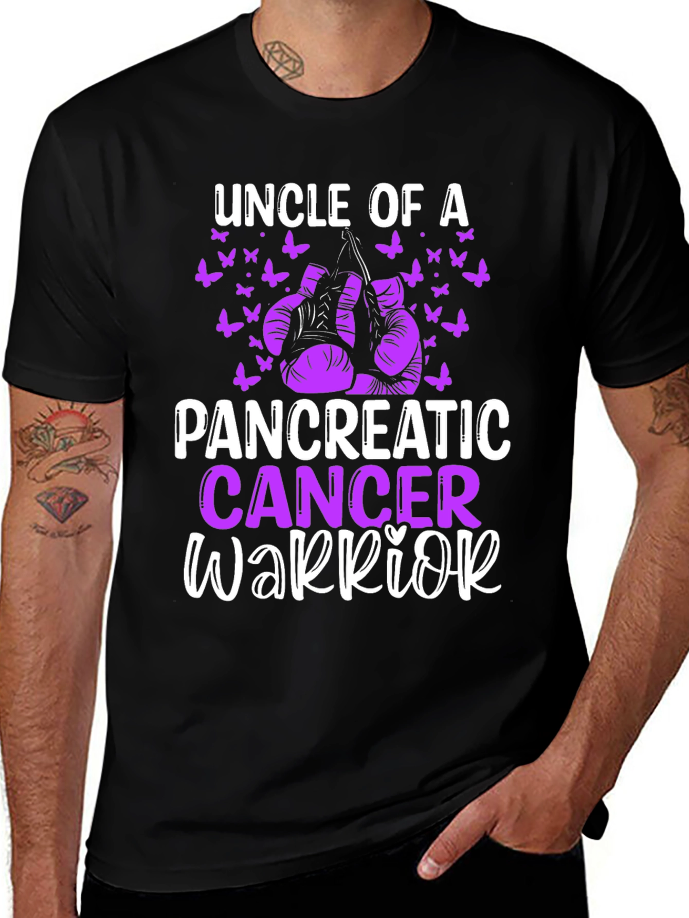 Uncle of a Pancreatic Cancer Warrior T-Shirt
