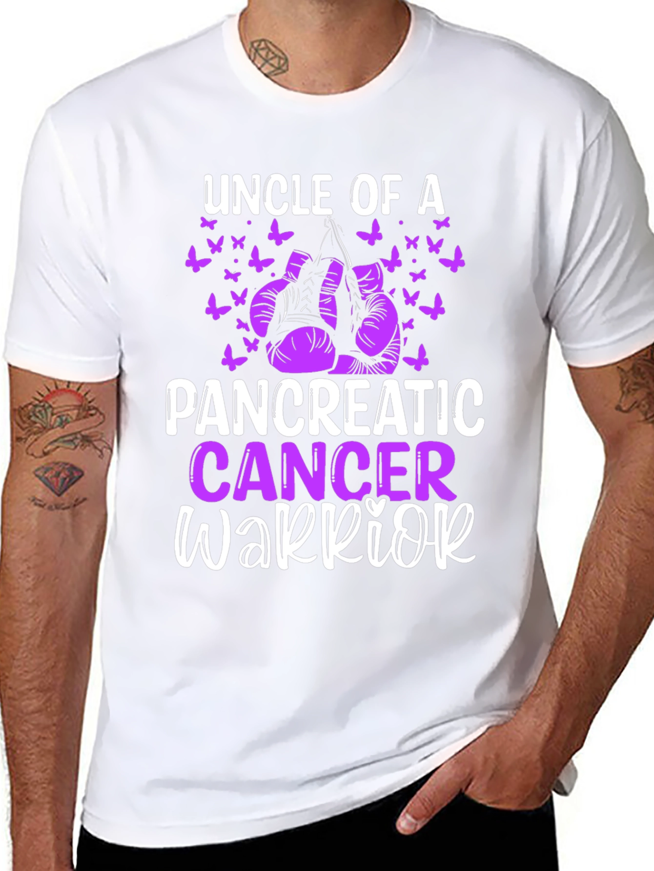 Uncle of a Pancreatic Cancer Warrior T-Shirt
