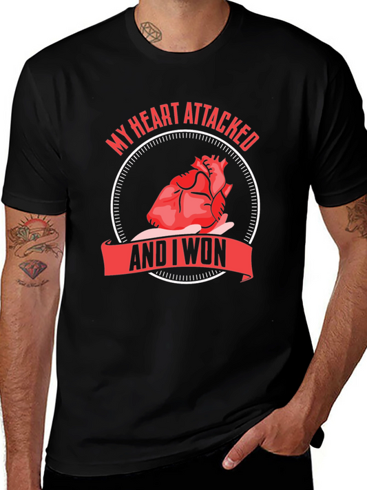 Heart Attack Survivor T-Shirt - I Won